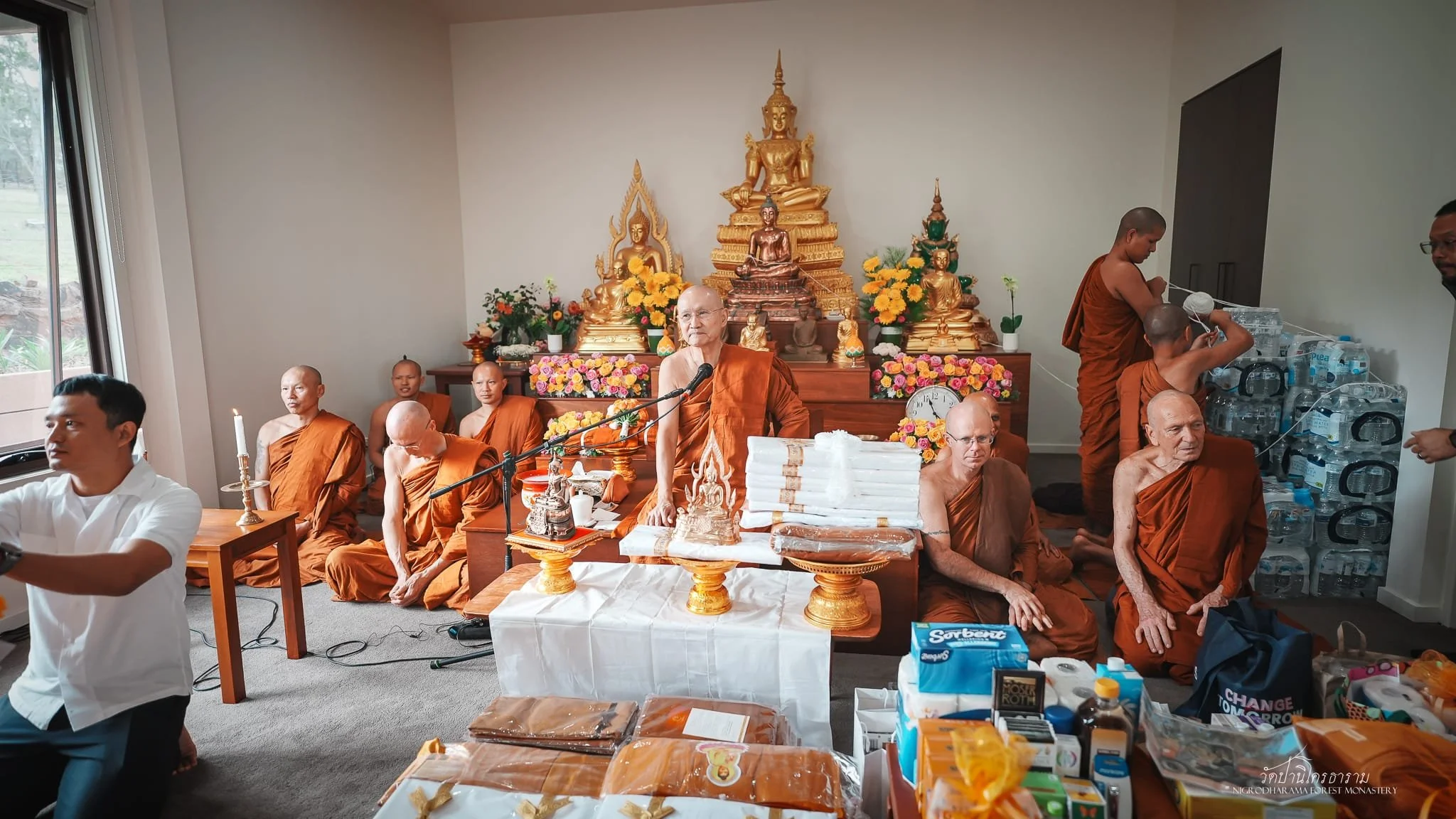 Tan Ajahn Dtun's Vist to Nigrodharama March-April 2026