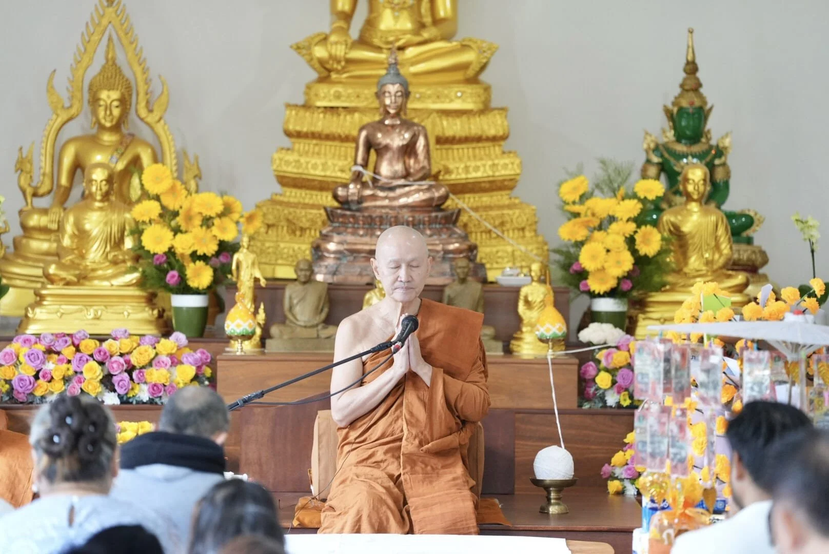 Tan Ajahn Dtun's Vist to Nigrodharama March-April 2026