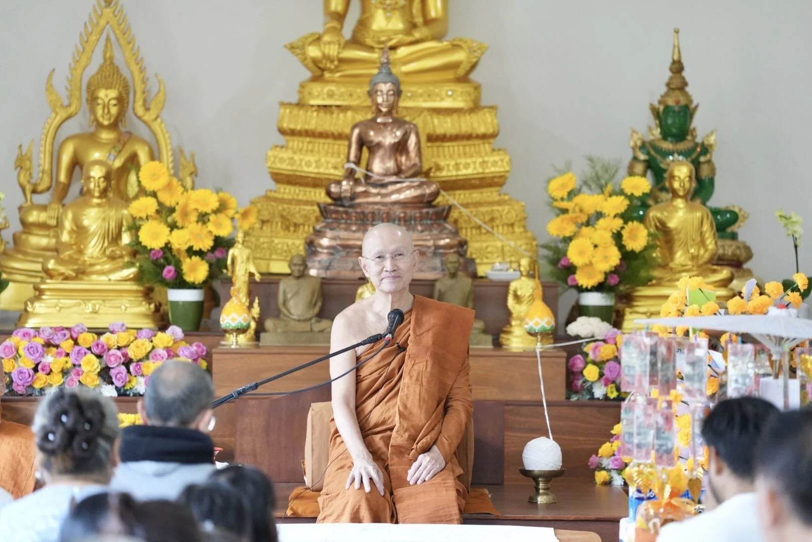 Tan Ajahn Dtun's Vist to Nigrodharama March-April 2026