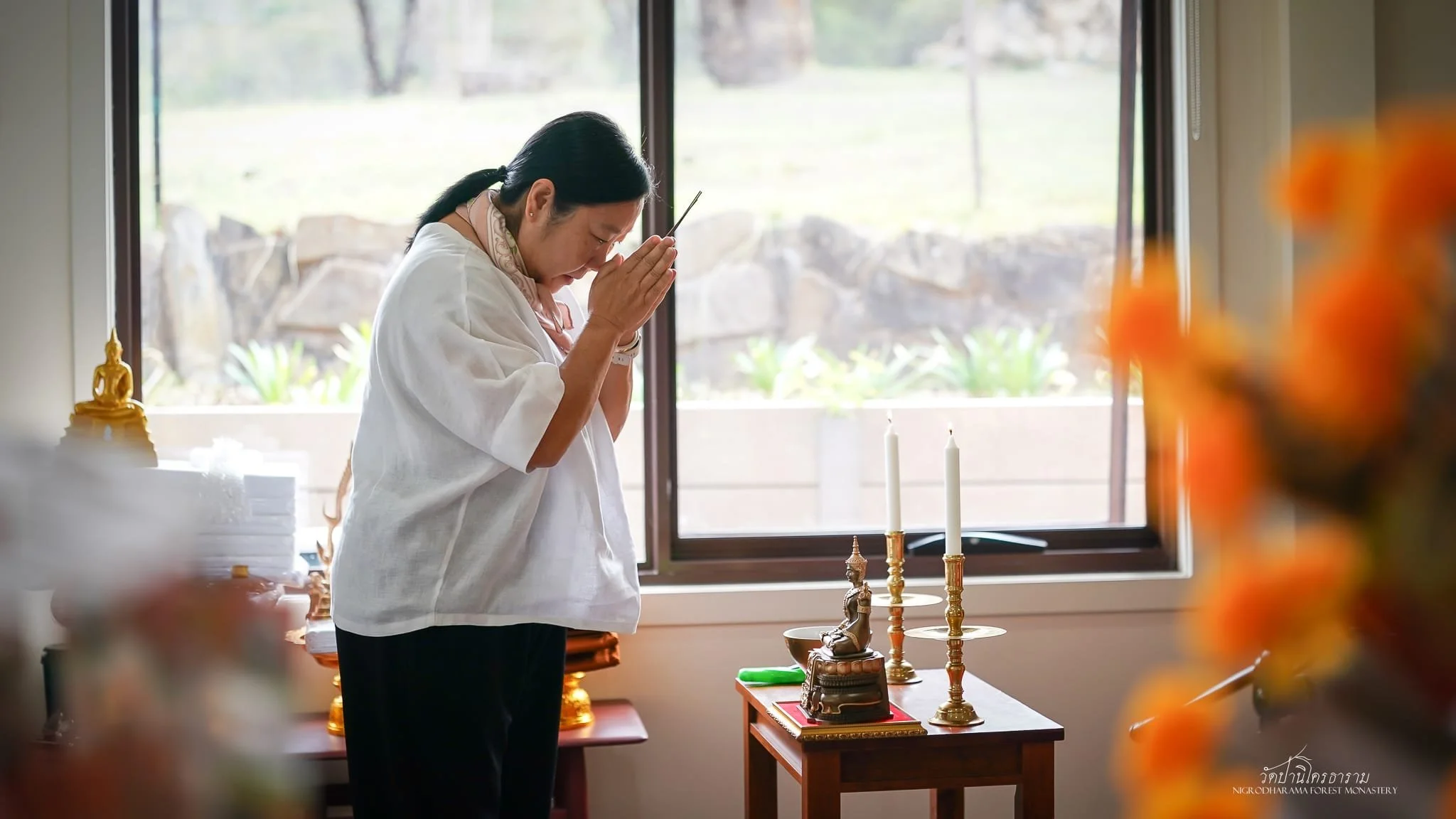 Tan Ajahn Dtun's Vist to Nigrodharama March-April 2026