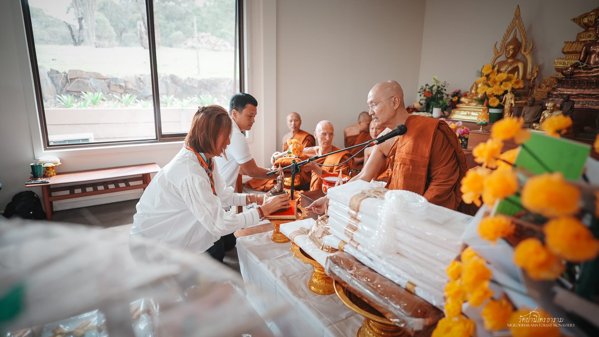 Tan Ajahn Dtun's Vist to Nigrodharama March-April 2026