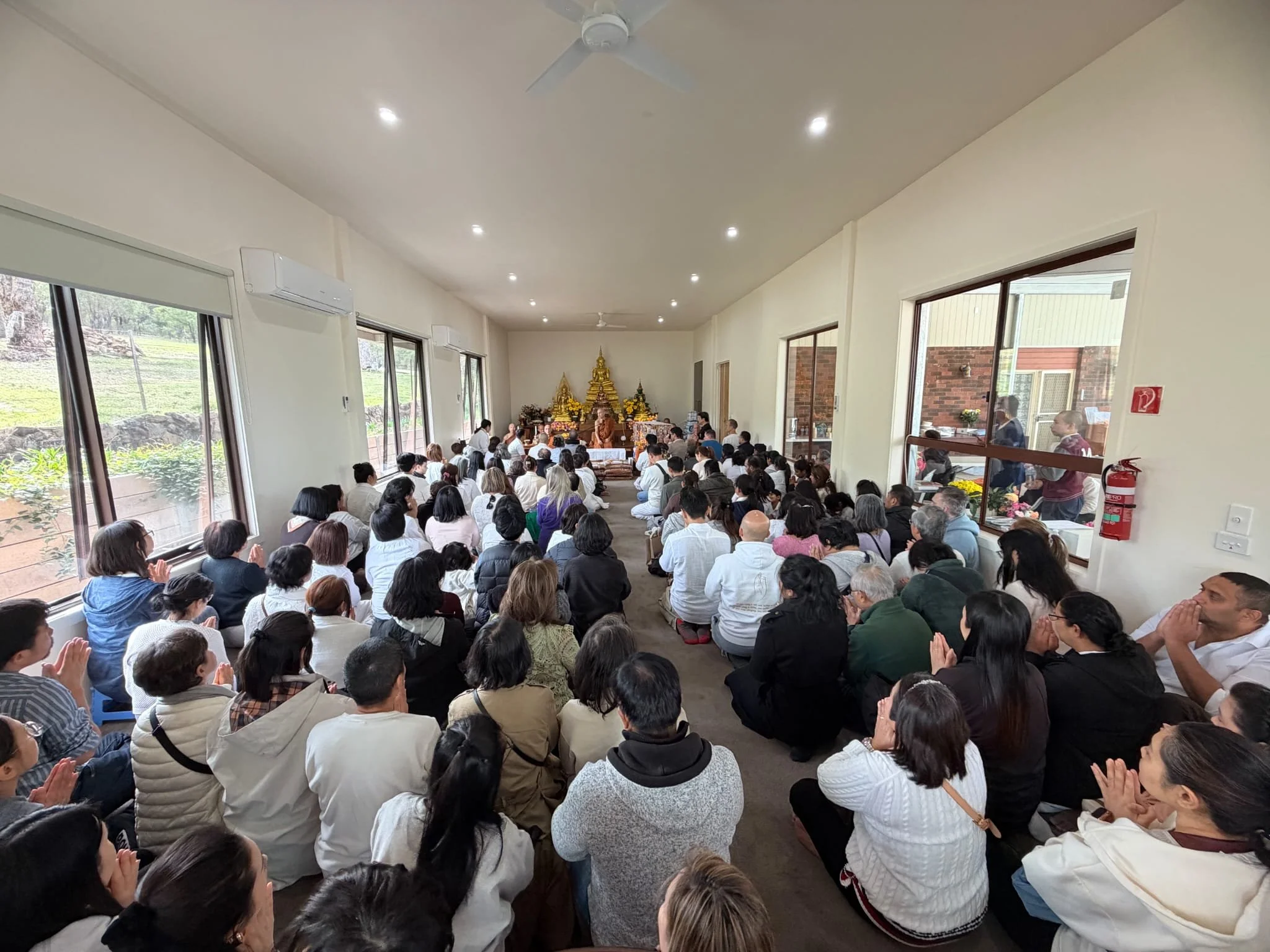 Tan Ajahn Dtun's Vist to Nigrodharama March-April 2026