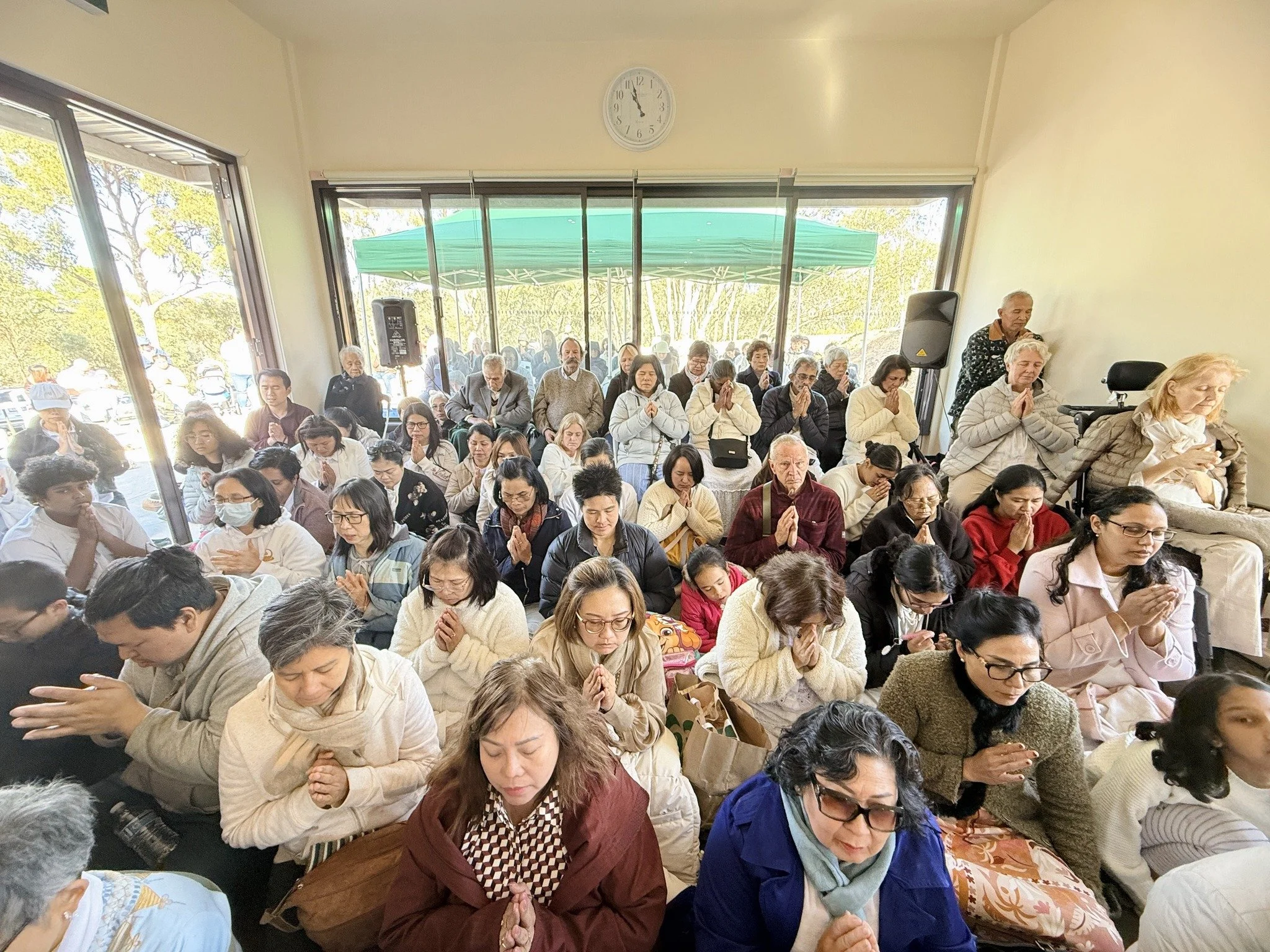 Ajahn Dtun visit March to April 2025