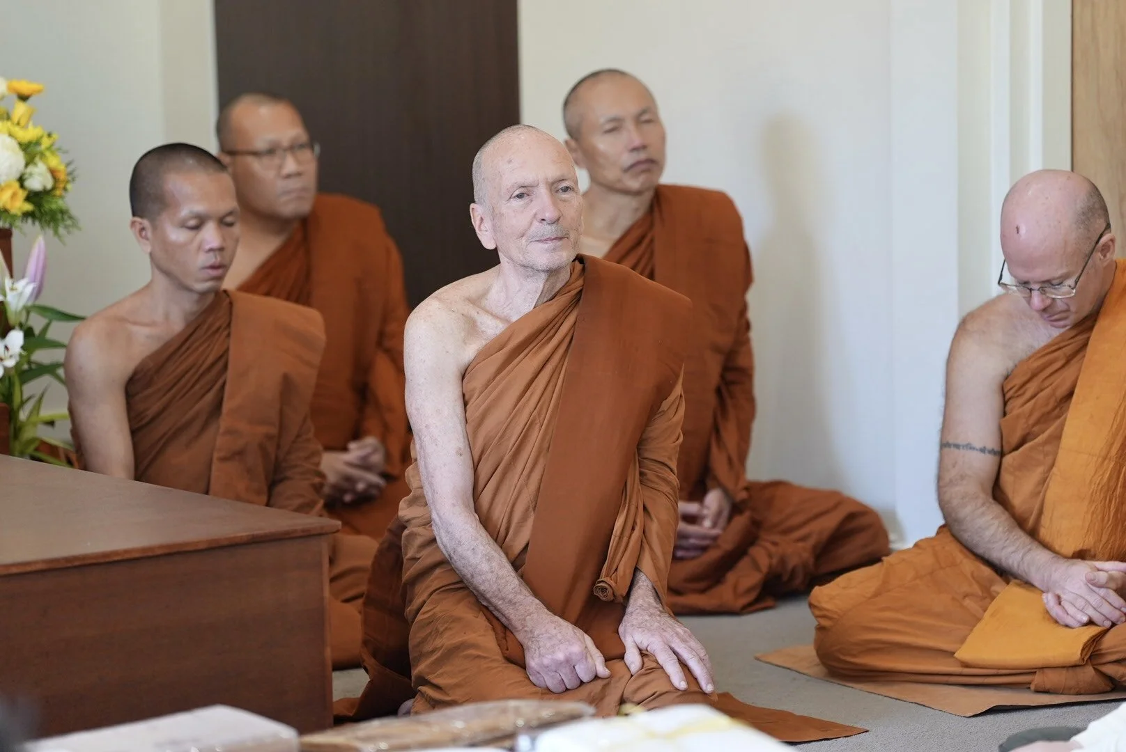 Ajahn Dtun visit March to April 2025