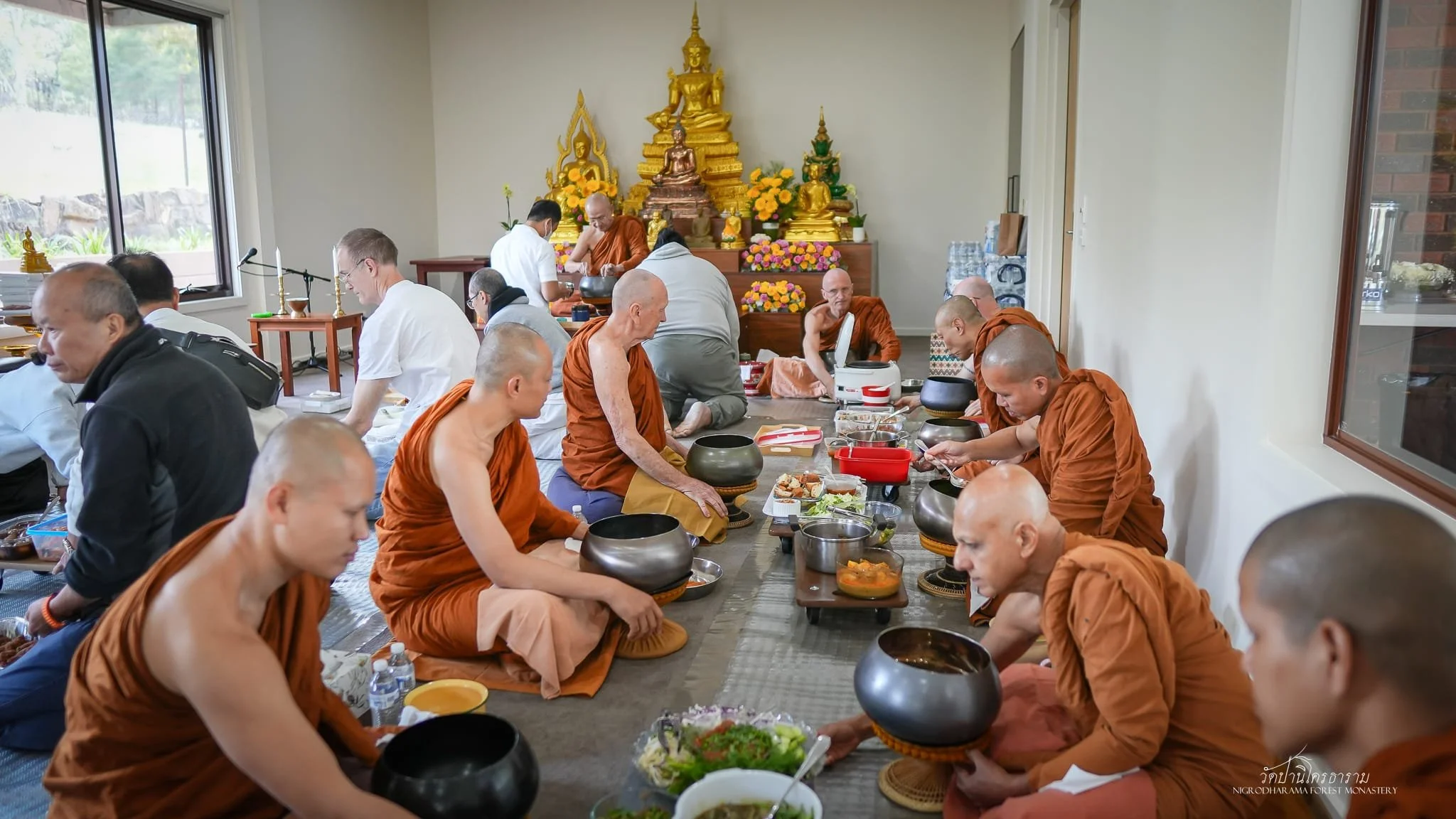 Tan Ajahn Dtun's Vist to Nigrodharama March-April 2026