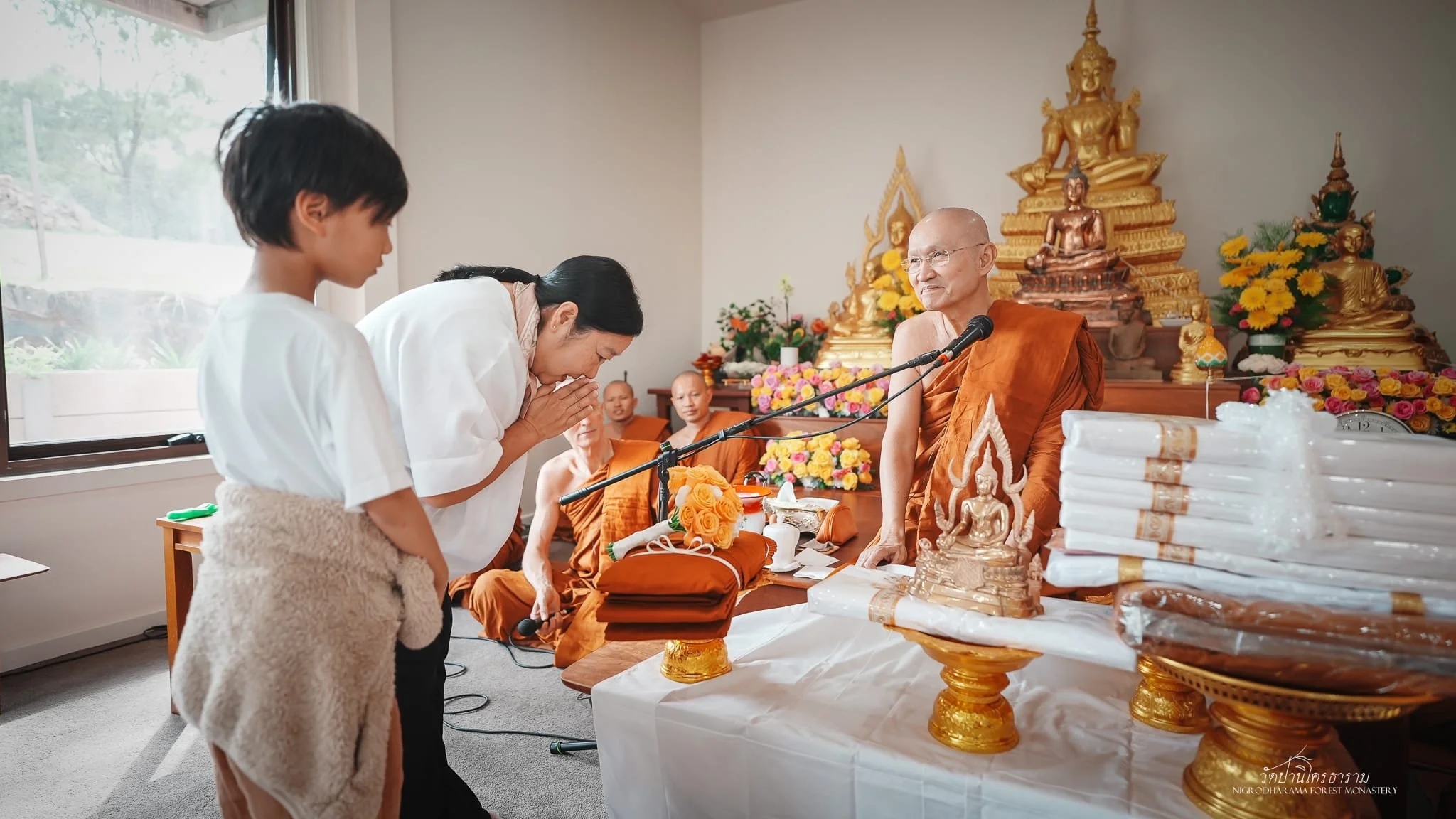Tan Ajahn Dtun's Vist to Nigrodharama March-April 2026