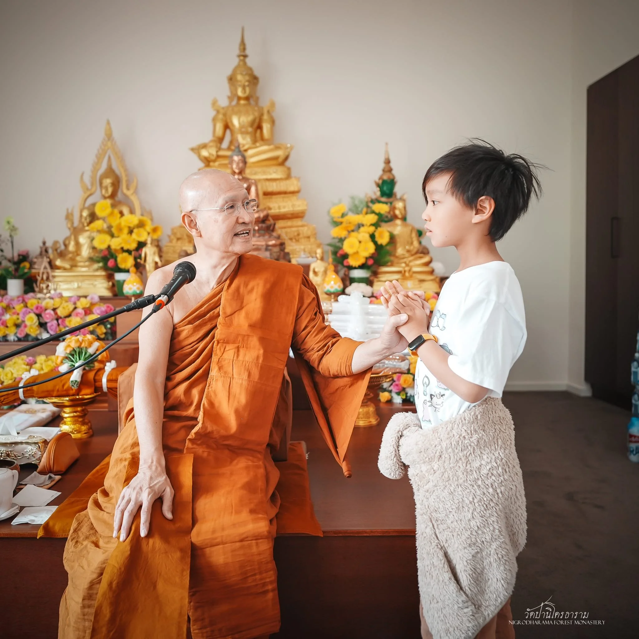 Tan Ajahn Dtun's Vist to Nigrodharama March-April 2026
