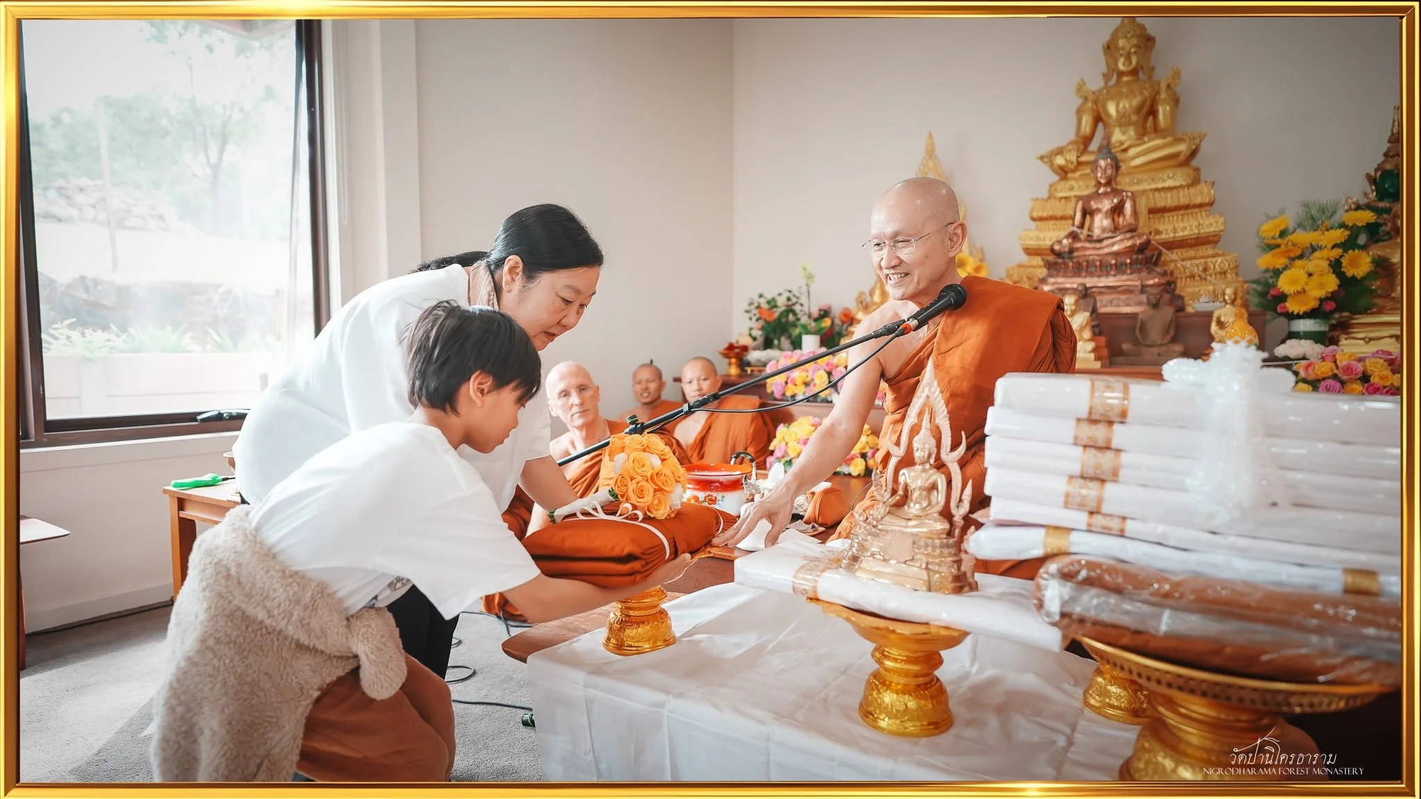 Tan Ajahn Dtun's Vist to Nigrodharama March-April 2026
