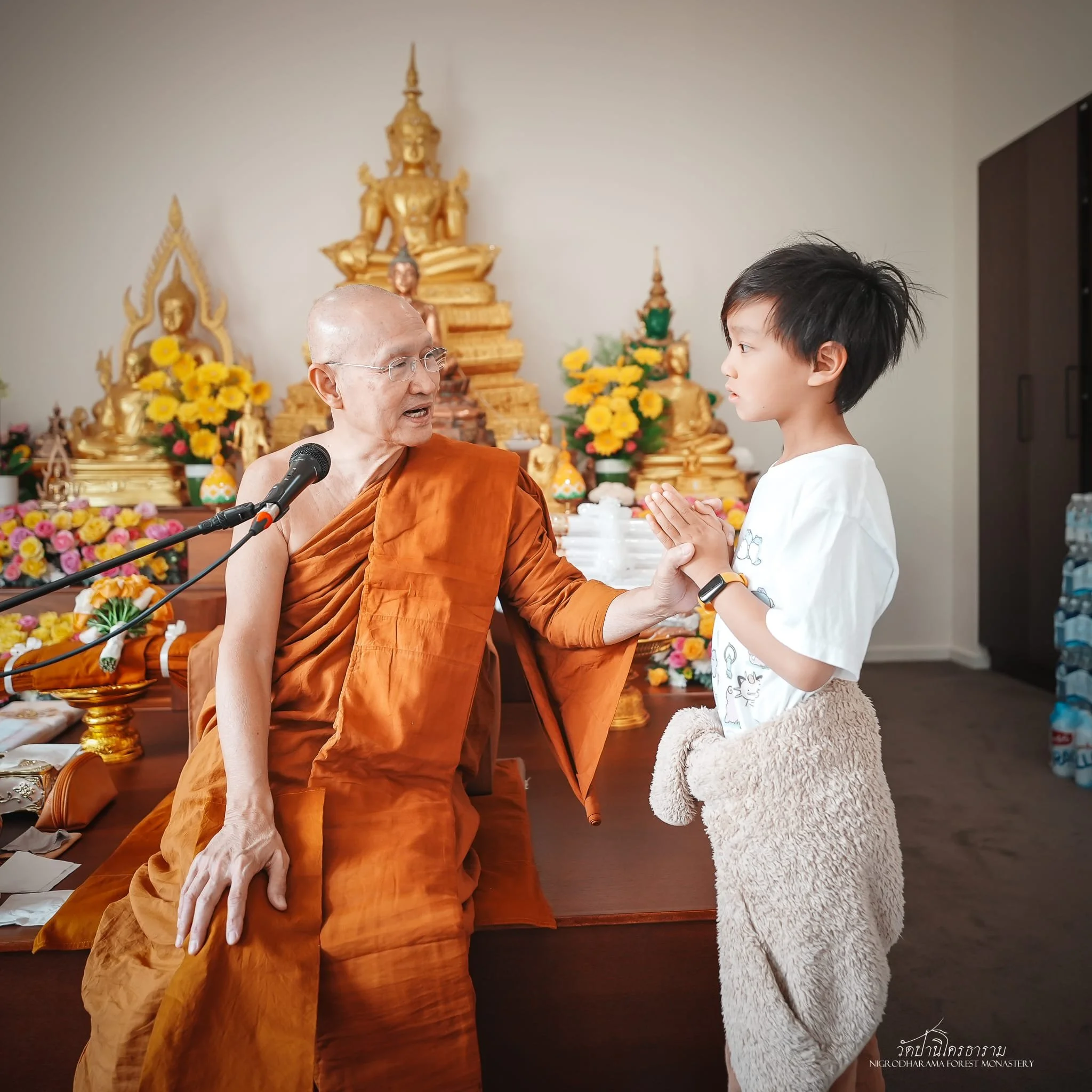 Tan Ajahn Dtun's Vist to Nigrodharama March-April 2026