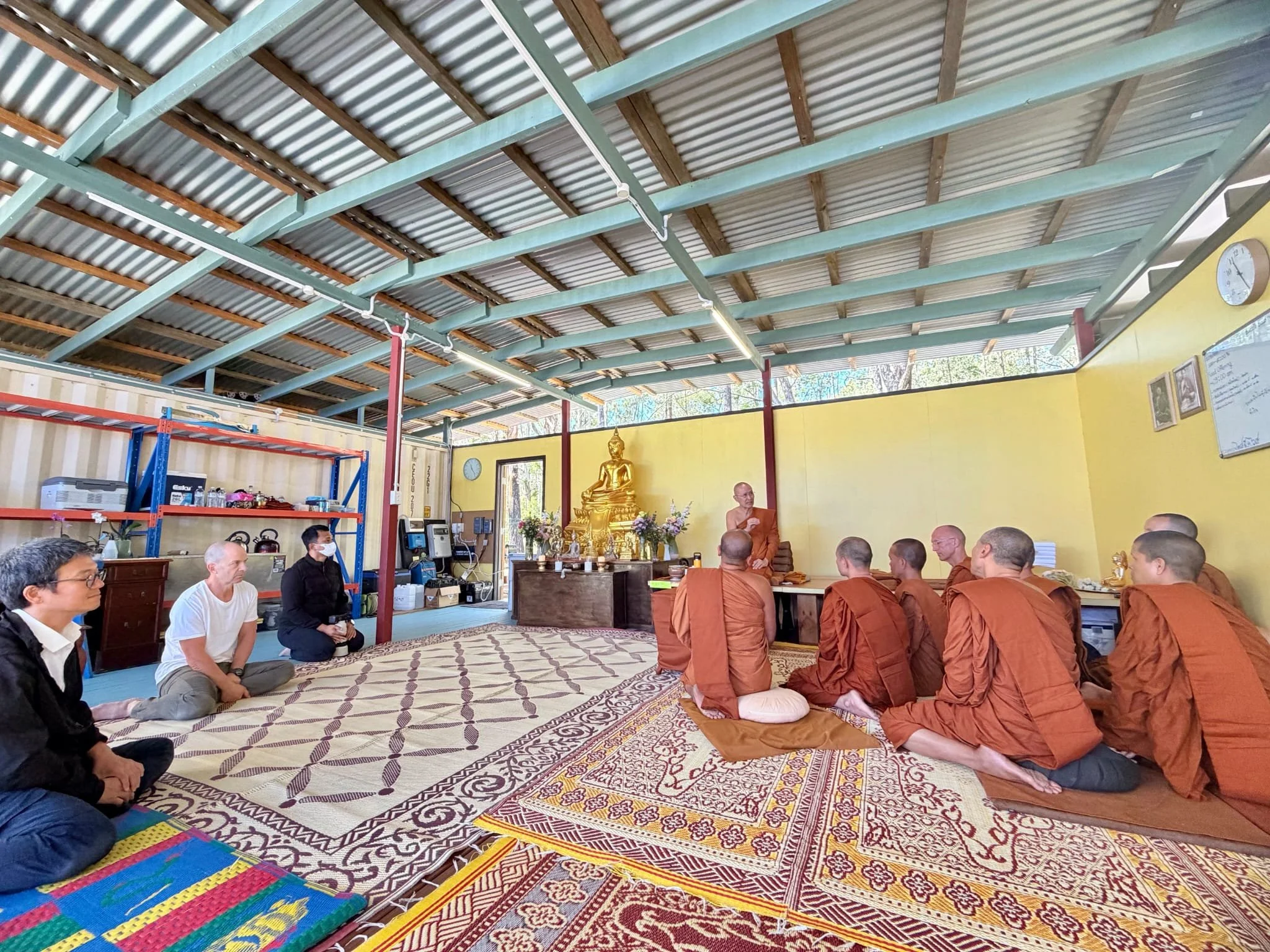 Tan Ajahn Dtun visit to Wat Buddha Metta, Kempsey March 2026