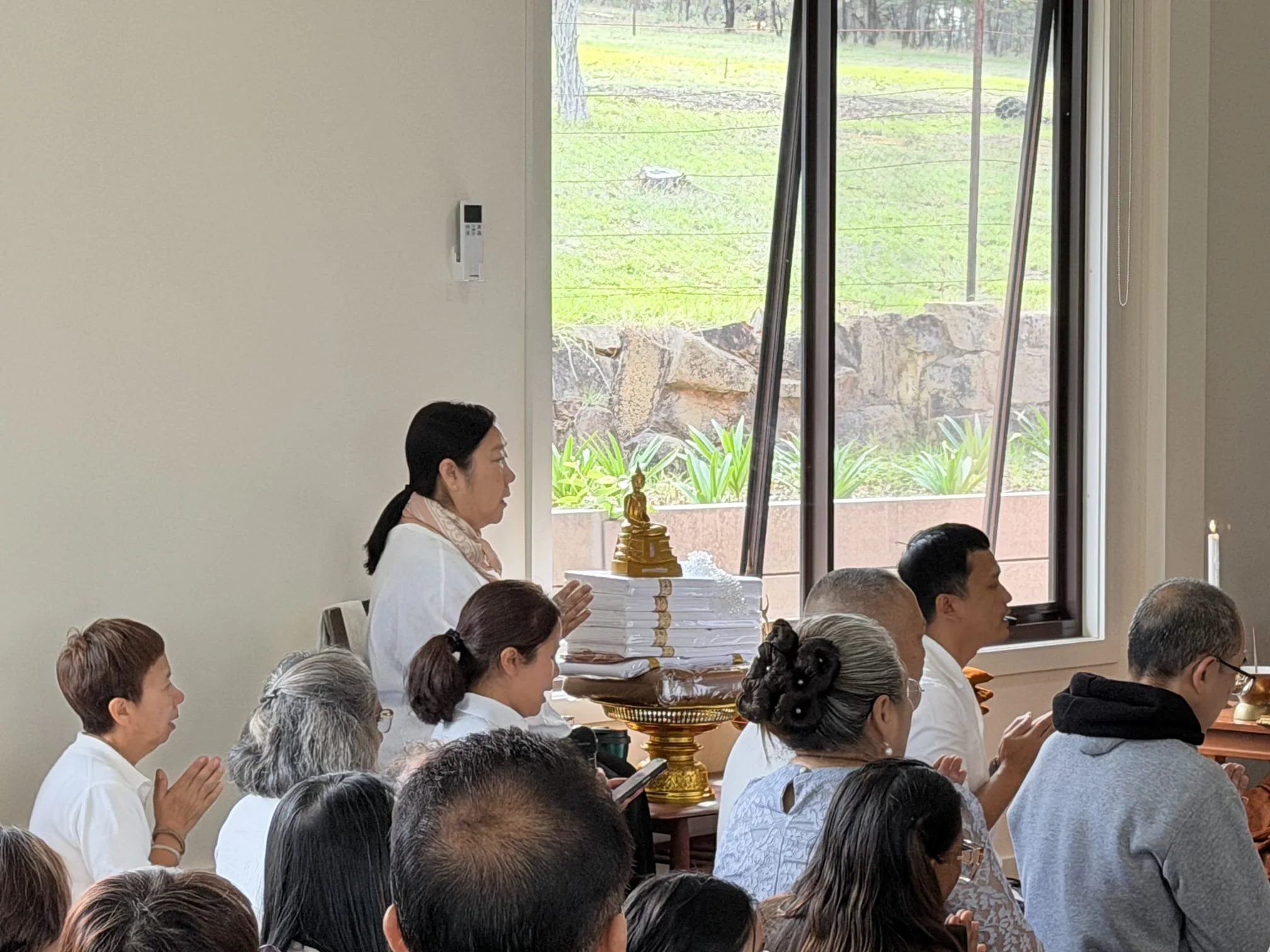 Tan Ajahn Dtun's Vist to Nigrodharama March-April 2026