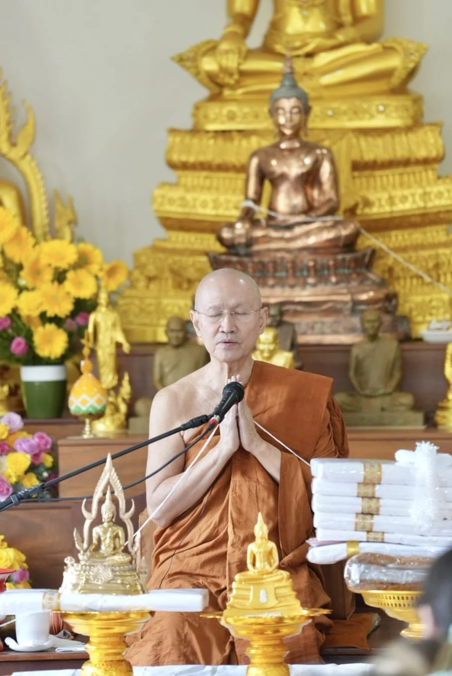 Tan Ajahn Dtun's Vist to Nigrodharama March-April 2026