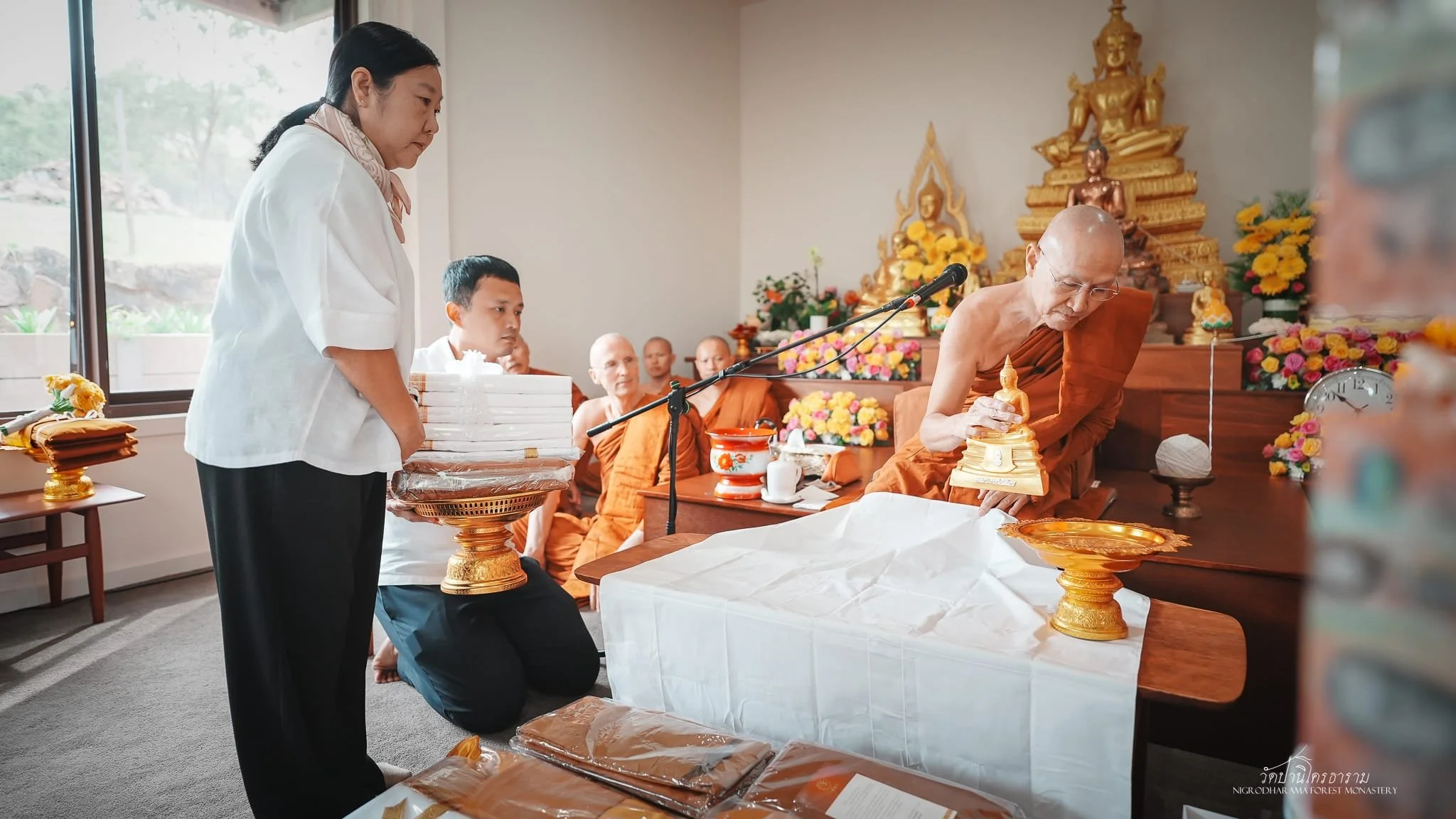 Tan Ajahn Dtun's Vist to Nigrodharama March-April 2026