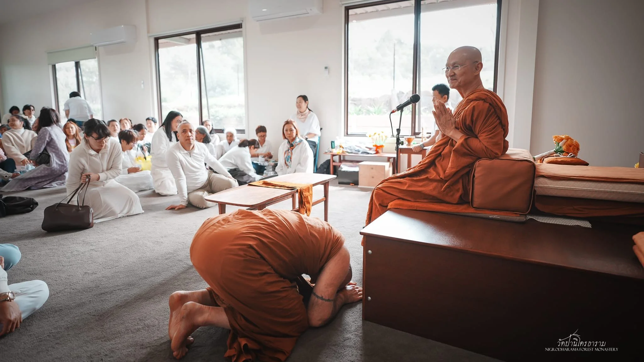 Tan Ajahn Dtun's Vist to Nigrodharama March-April 2026