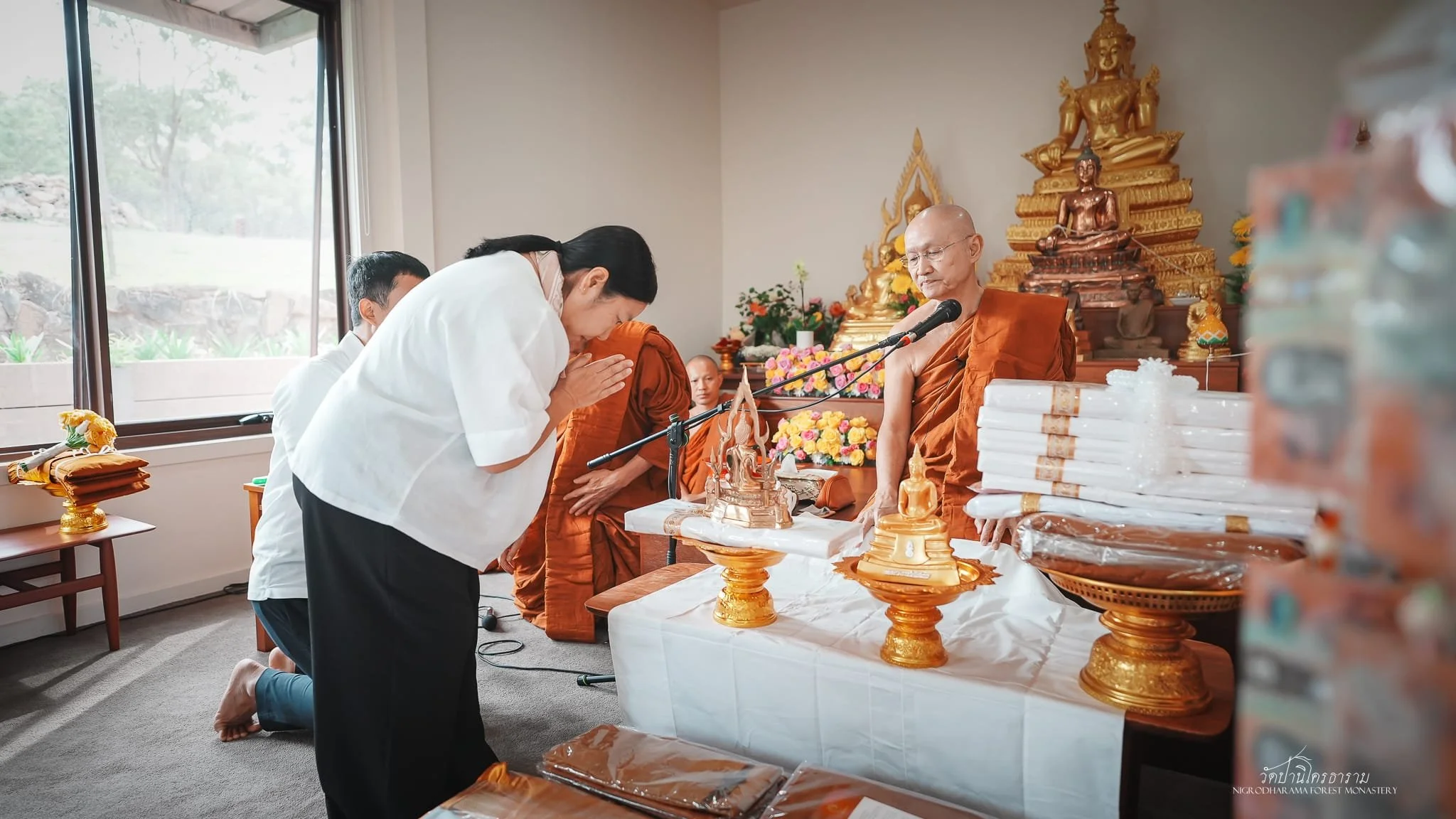 Tan Ajahn Dtun's Vist to Nigrodharama March-April 2026