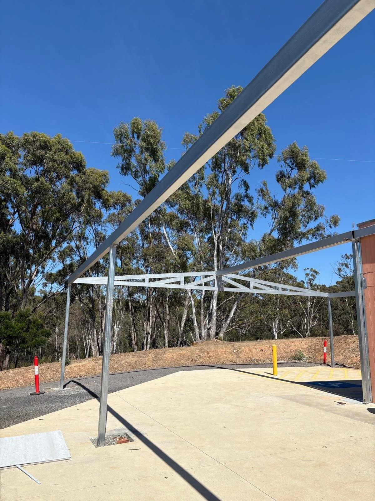 Construction of the new verandah 2025