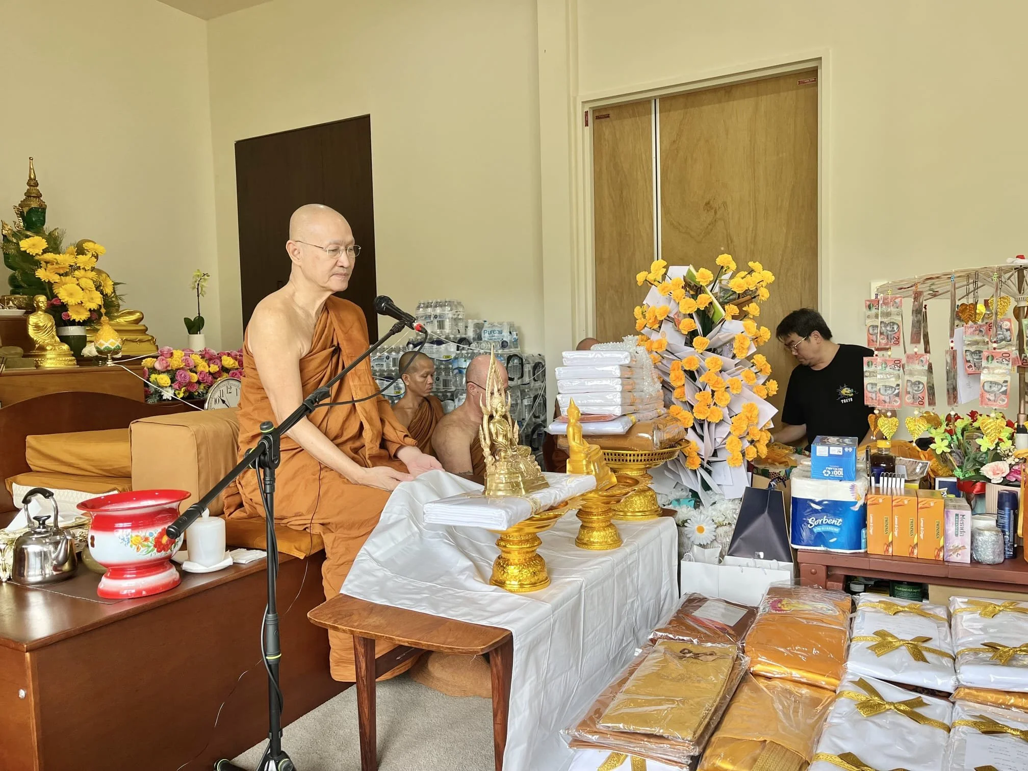 Tan Ajahn Dtun's Vist to Nigrodharama March-April 2026