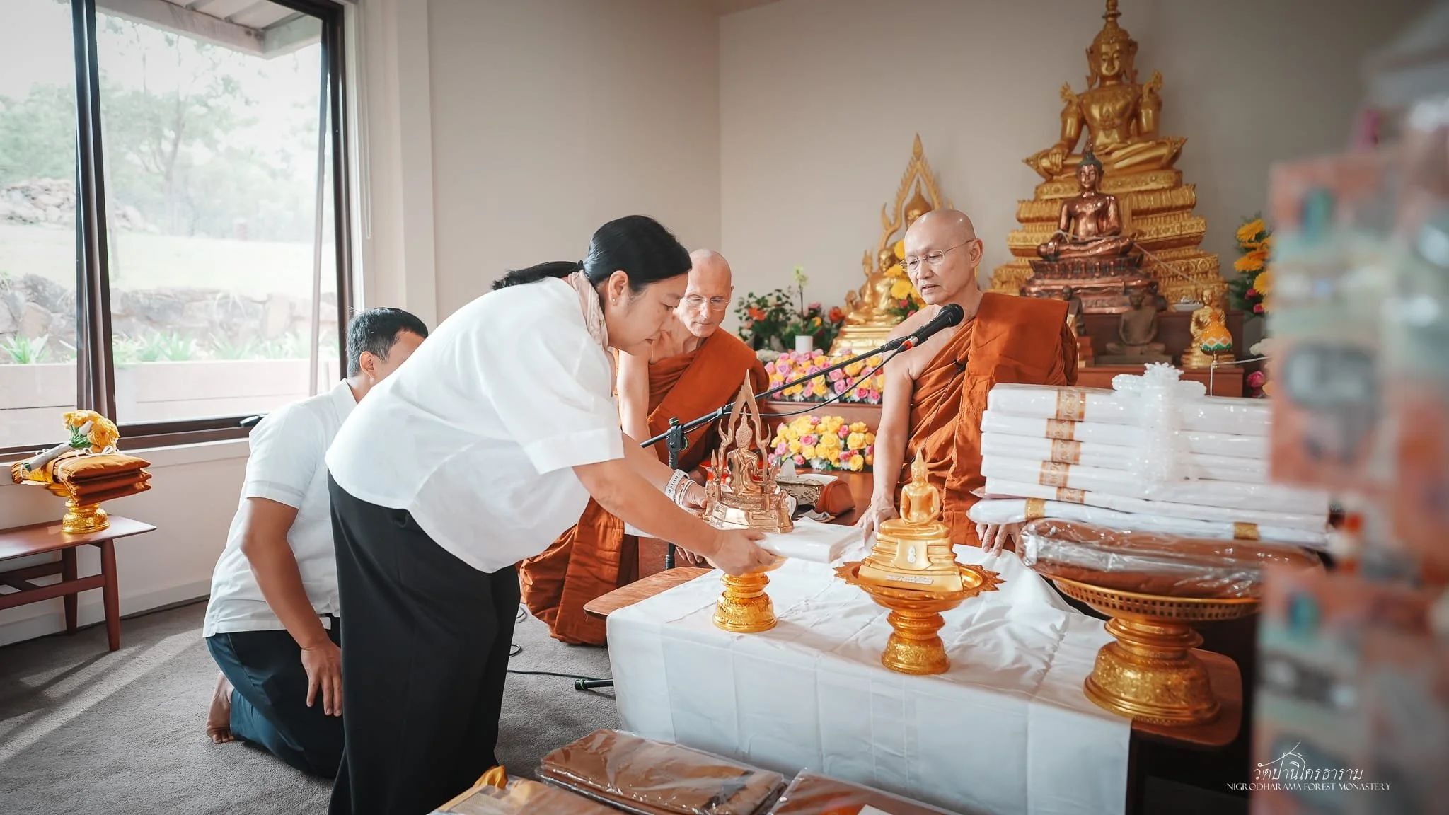 Tan Ajahn Dtun's Vist to Nigrodharama March-April 2026