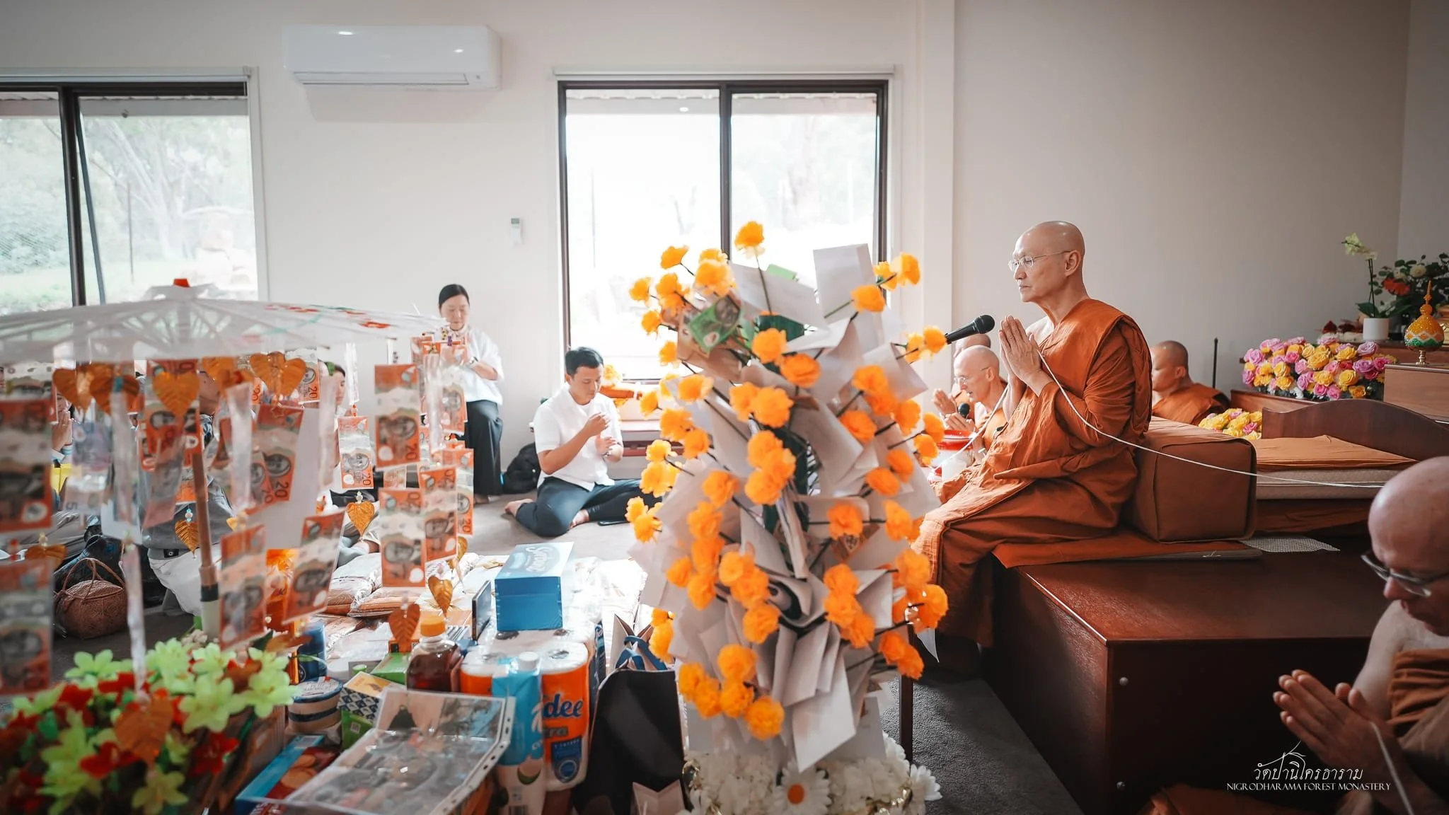 Tan Ajahn Dtun's Vist to Nigrodharama March-April 2026