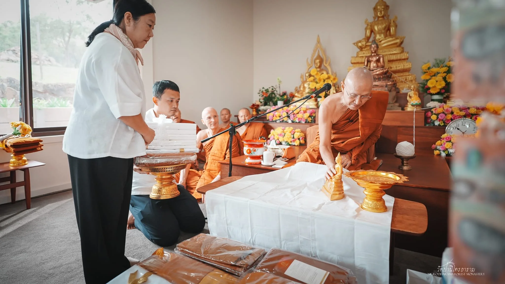 Tan Ajahn Dtun's Vist to Nigrodharama March-April 2026