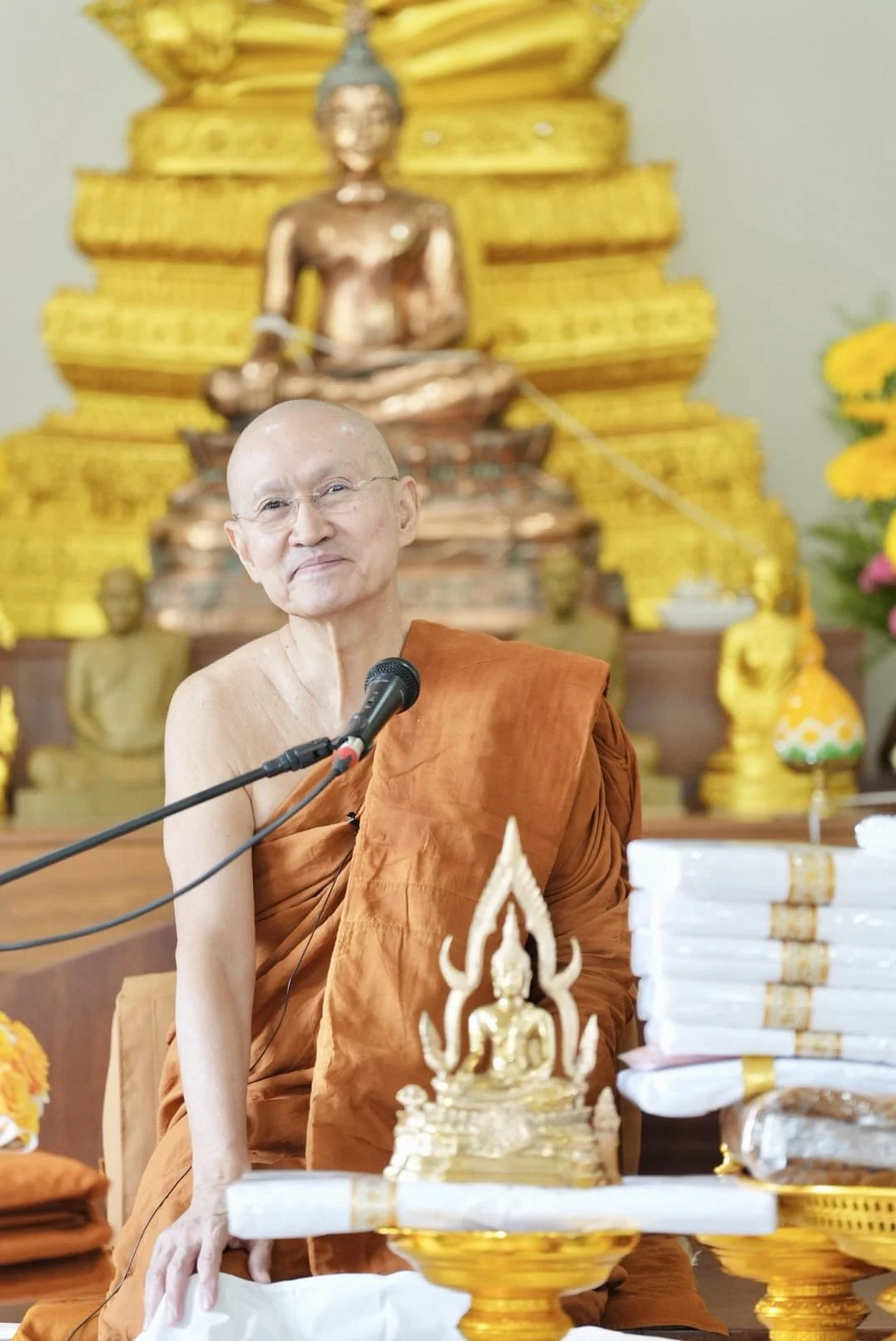Tan Ajahn Dtun's Vist to Nigrodharama March-April 2026