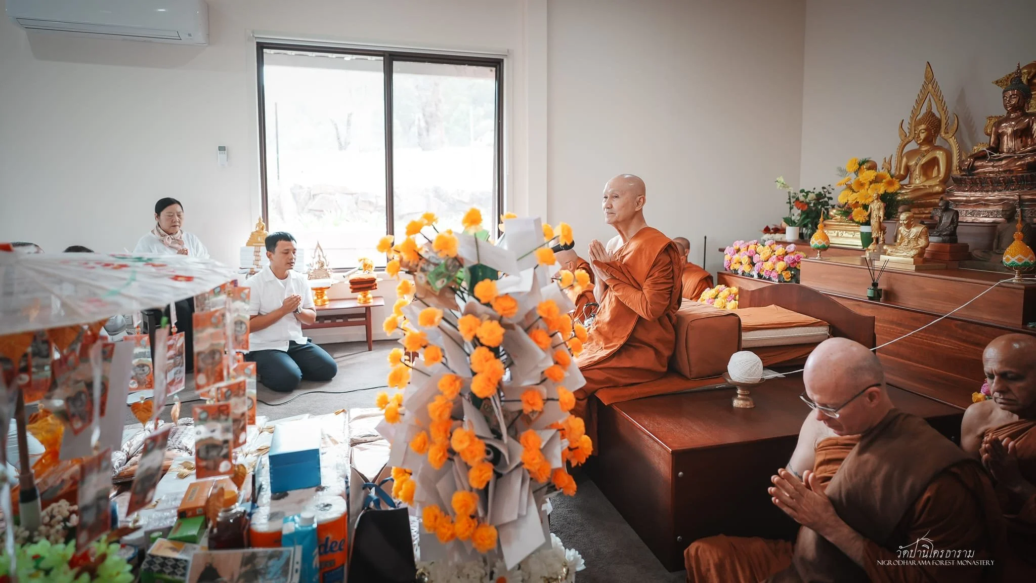 Tan Ajahn Dtun's Vist to Nigrodharama March-April 2026