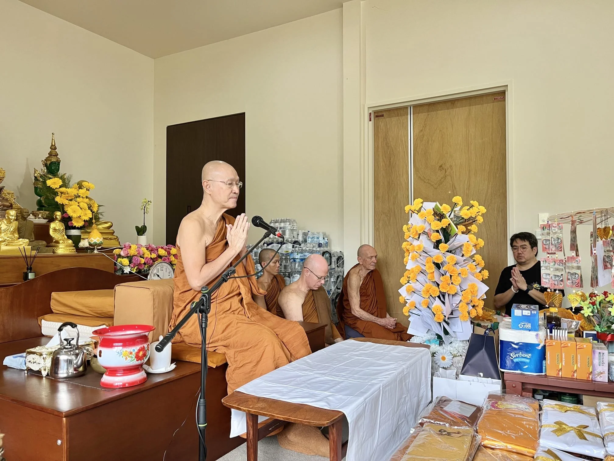 Tan Ajahn Dtun's Vist to Nigrodharama March-April 2026