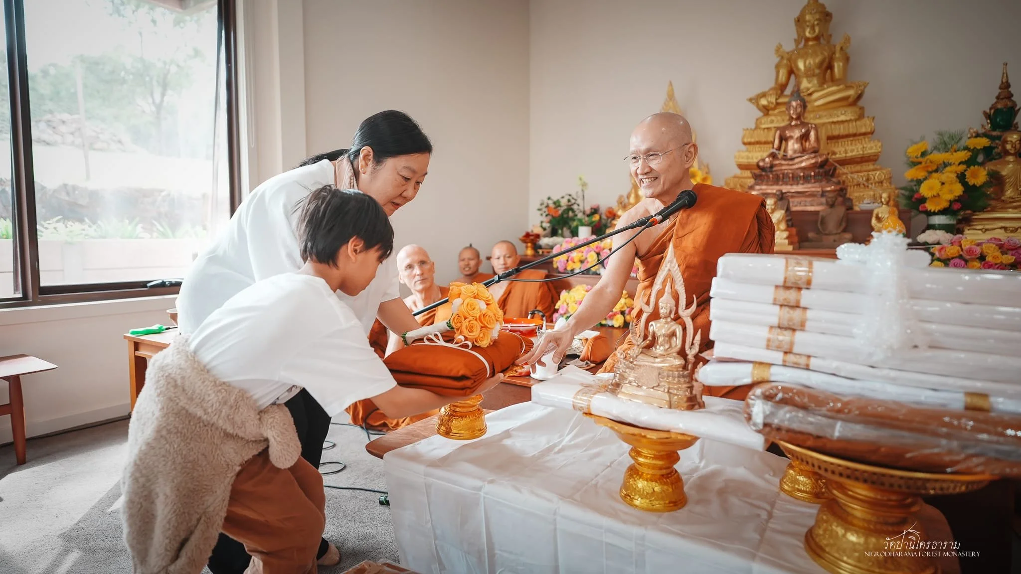 Tan Ajahn Dtun's Vist to Nigrodharama March-April 2026