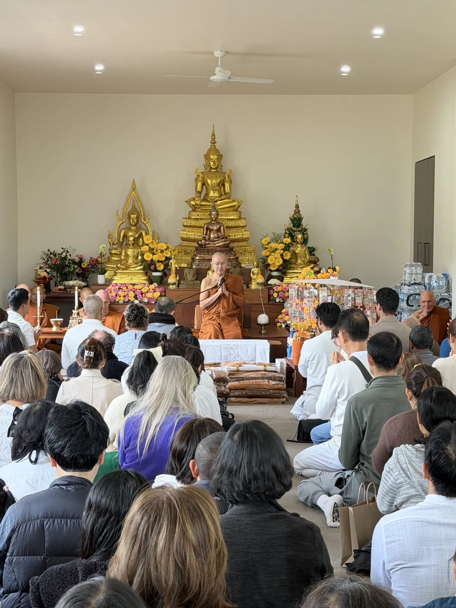 Tan Ajahn Dtun's Vist to Nigrodharama March-April 2026