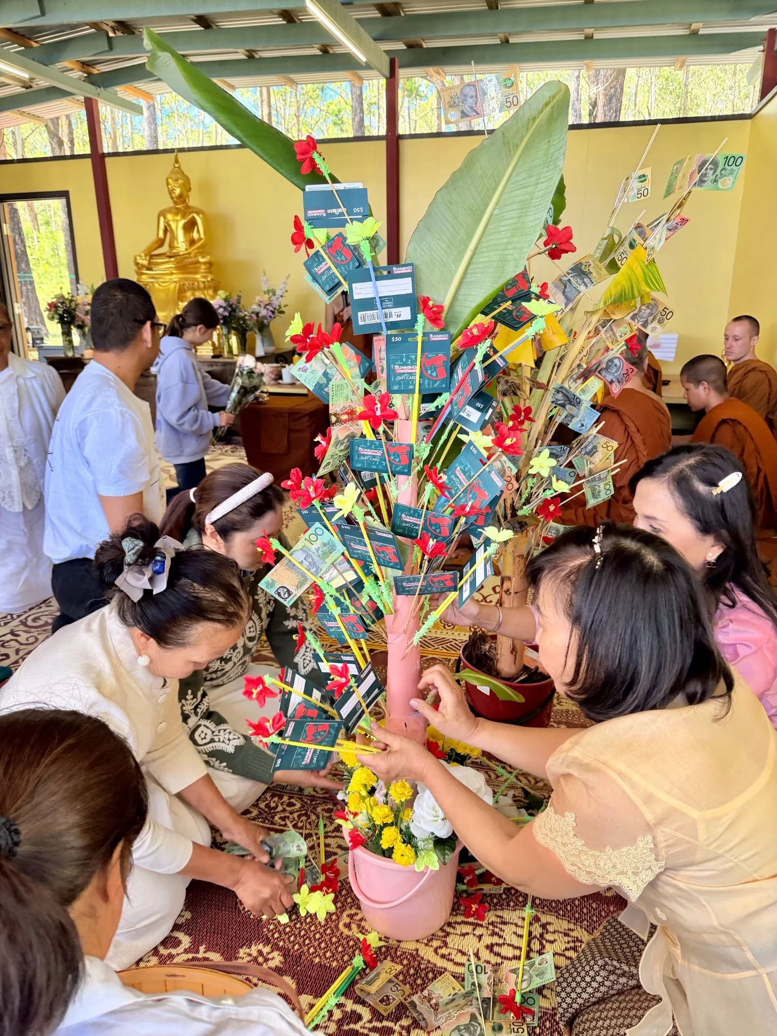 Tan Ajahn Dtun visit to Wat Buddha Metta, Kempsey March 2026