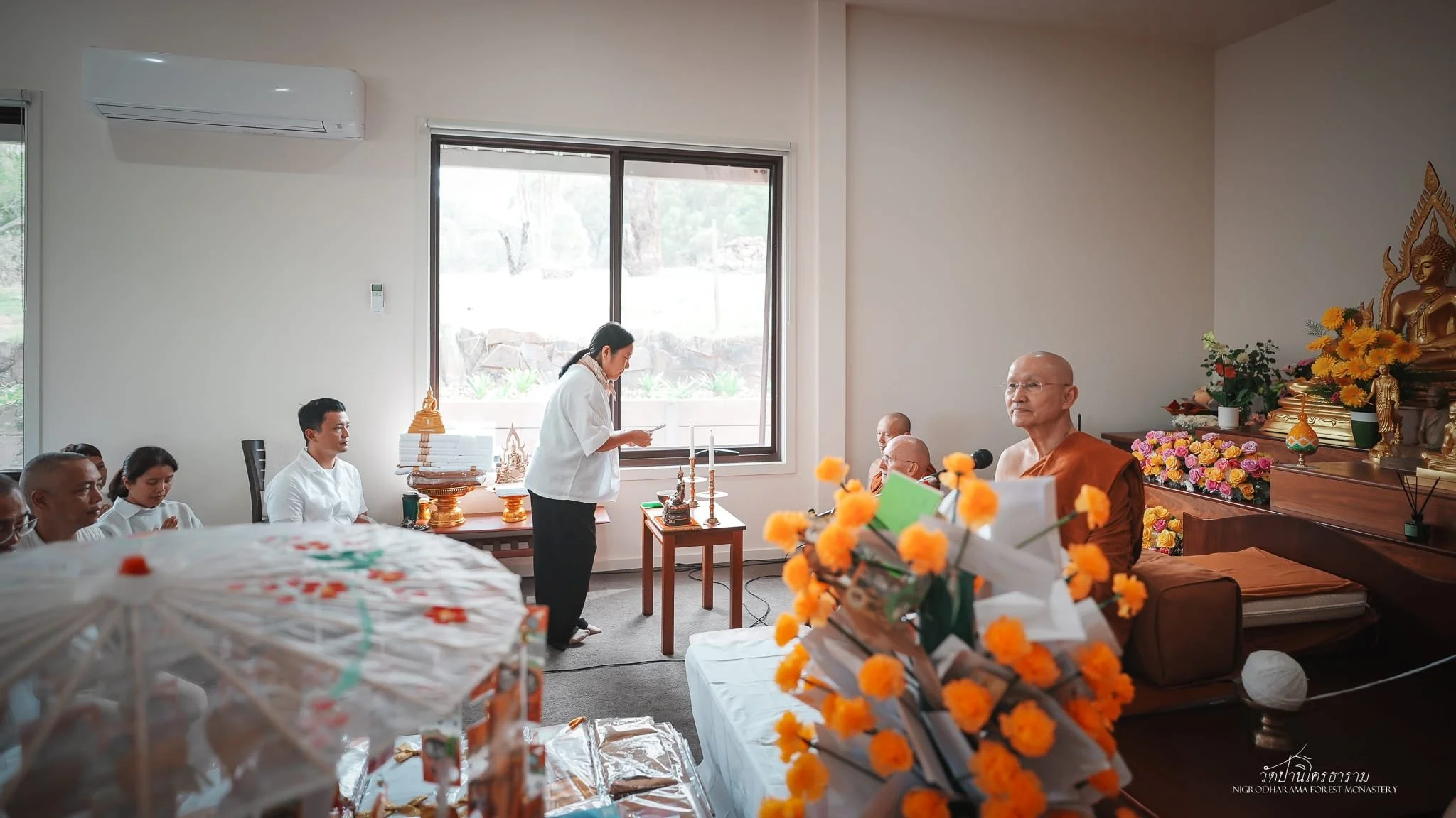Tan Ajahn Dtun's Vist to Nigrodharama March-April 2026
