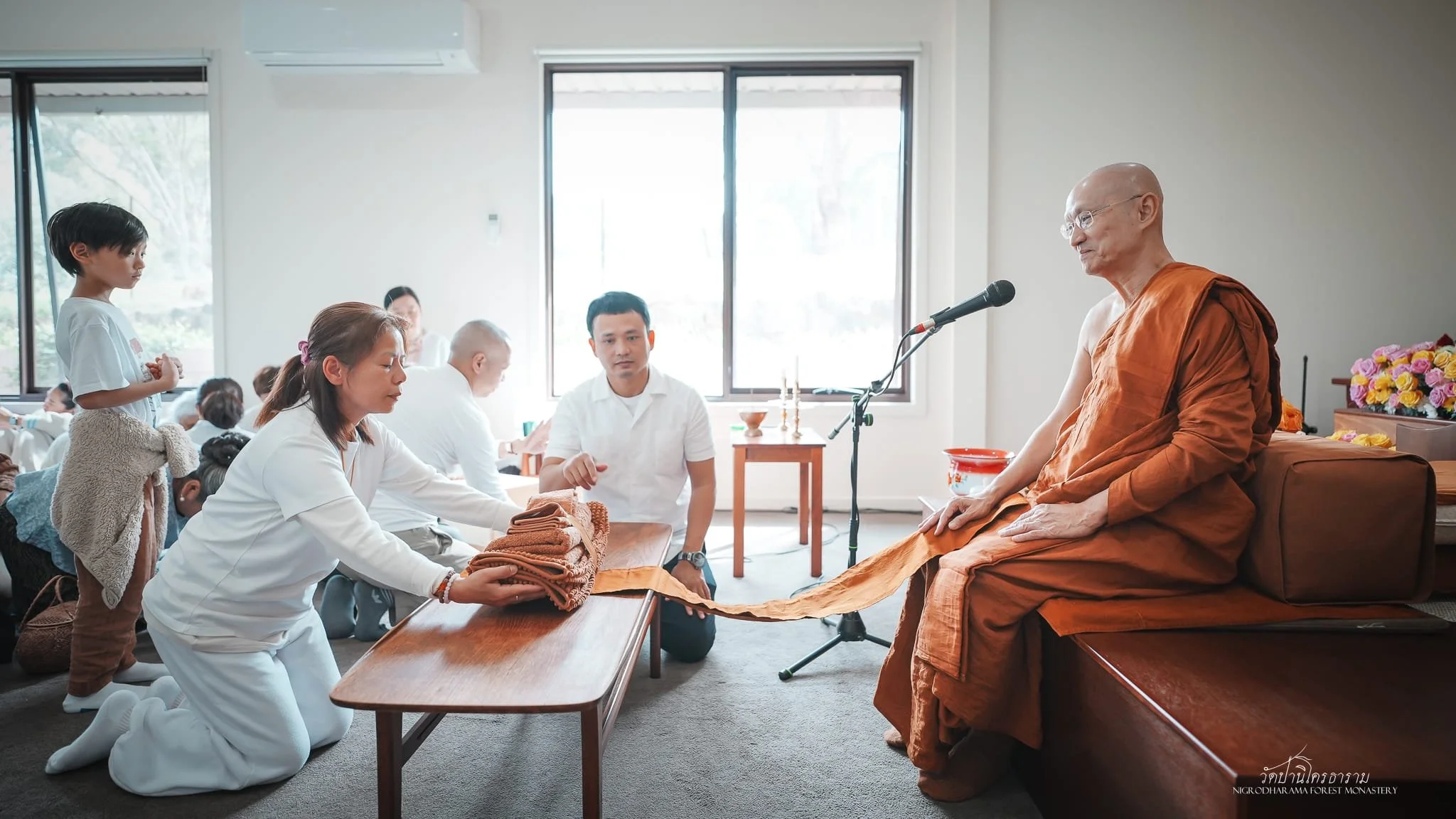Tan Ajahn Dtun's Vist to Nigrodharama March-April 2026
