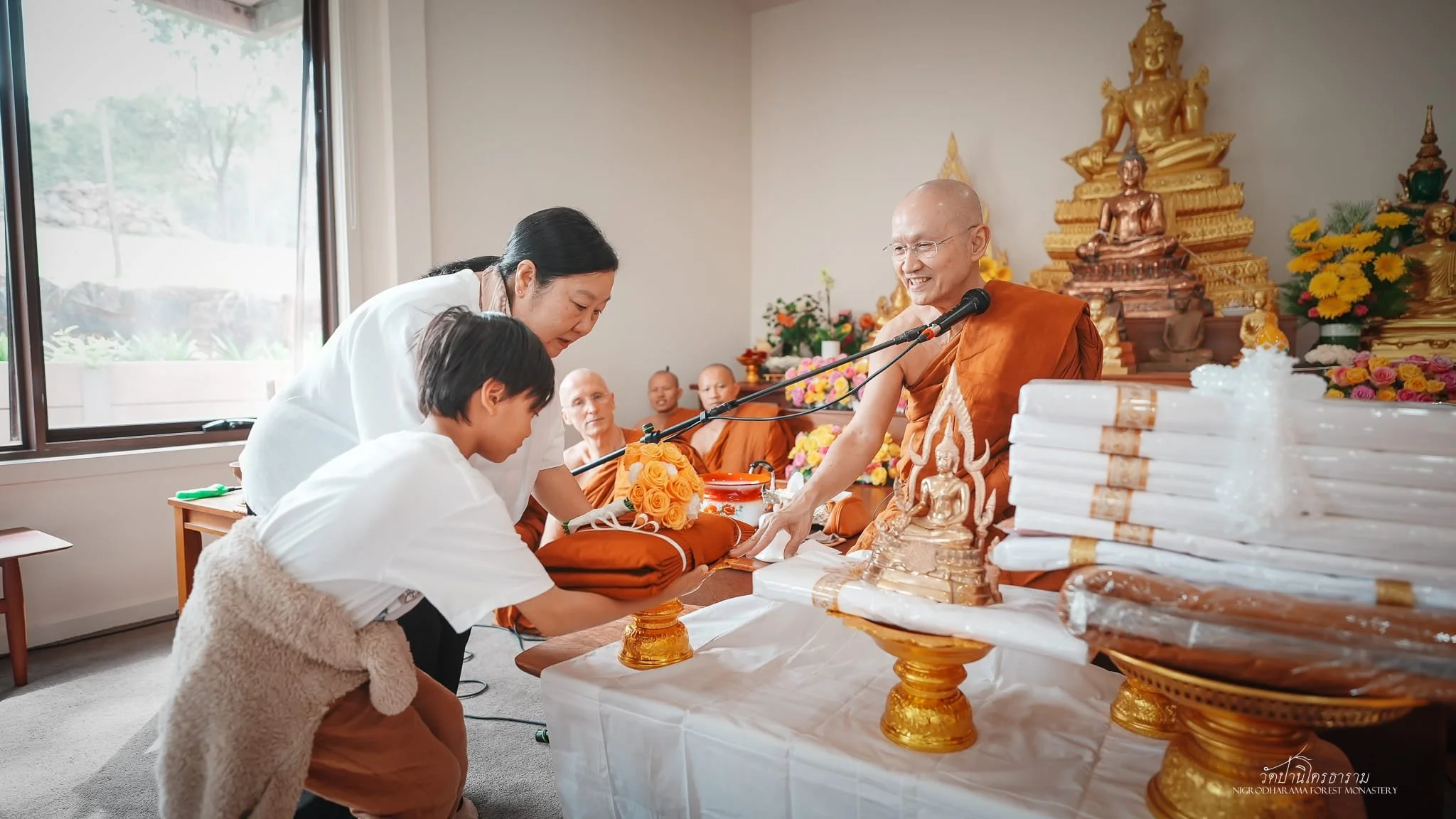 Tan Ajahn Dtun's Vist to Nigrodharama March-April 2026