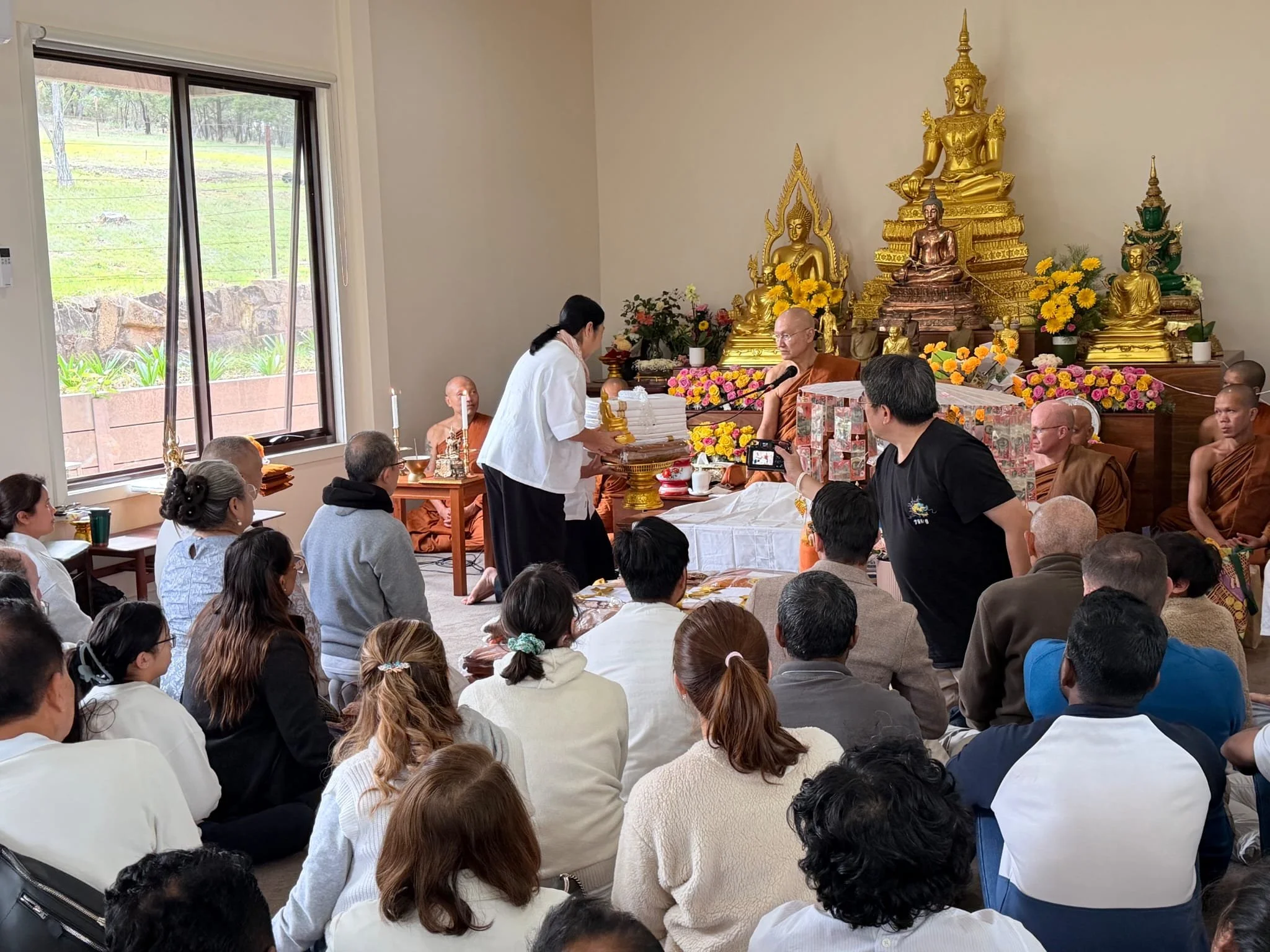 Tan Ajahn Dtun's Vist to Nigrodharama March-April 2026