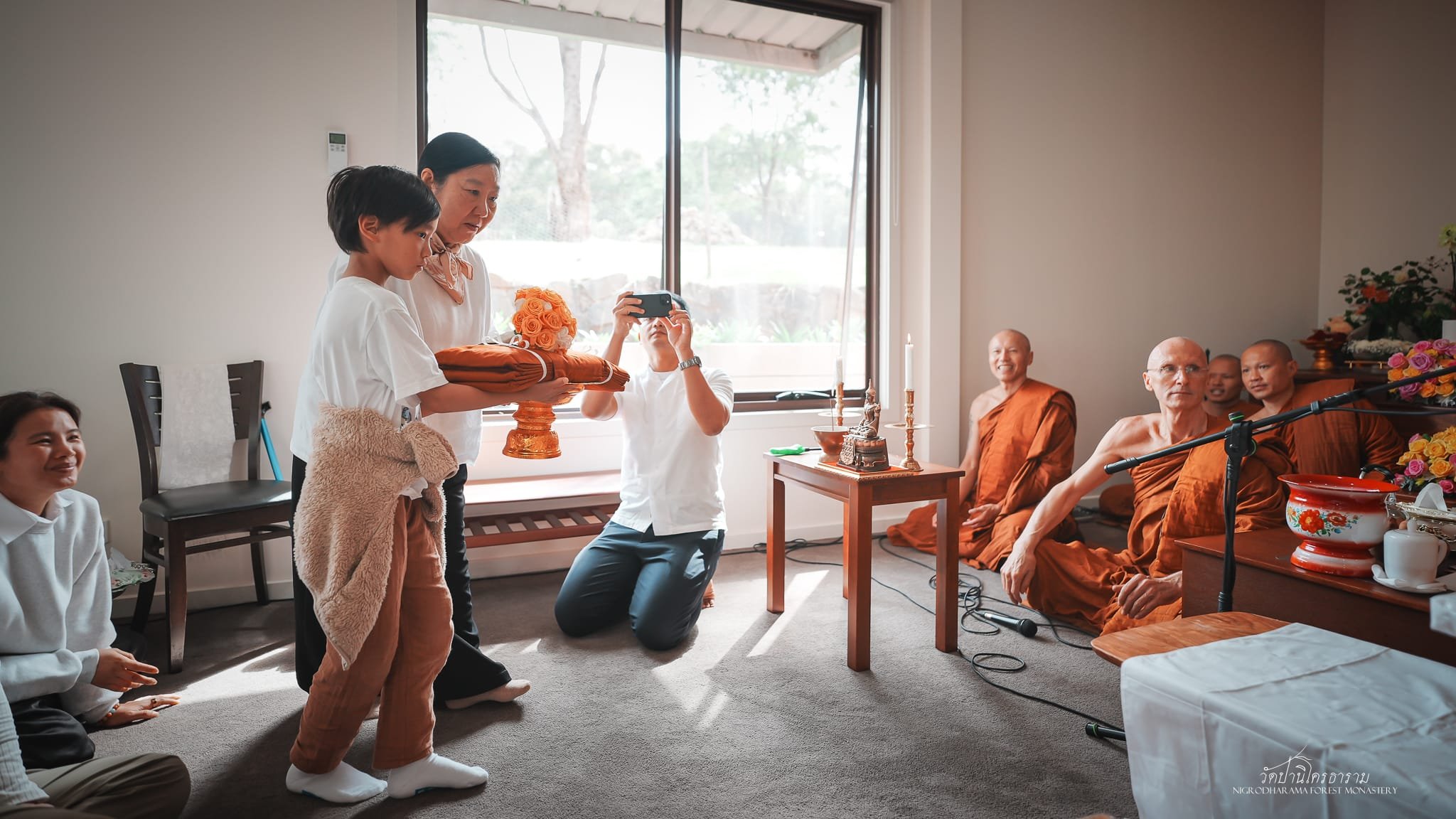 Tan Ajahn Dtun's Vist to Nigrodharama March-April 2026