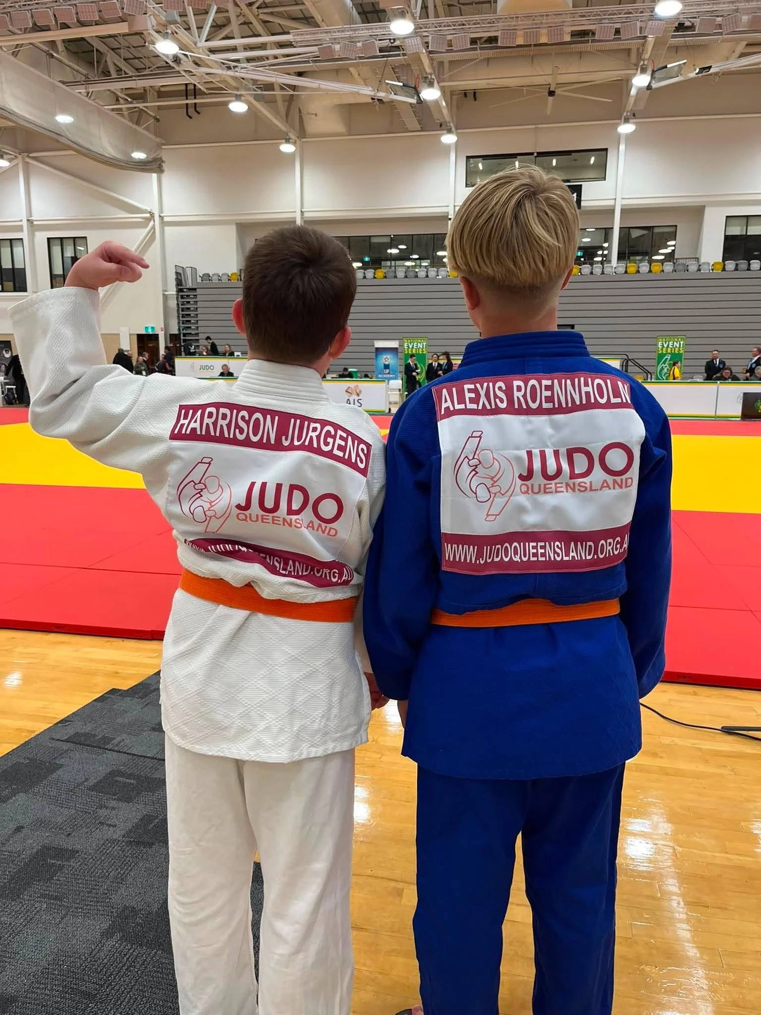 Repping QLD at the 2026 National Judo Championships