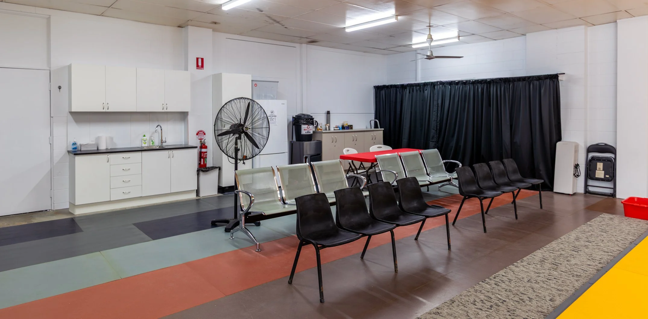 August 2026 saw Townsville Judo move into a bigger, better space at Wulguru. Kitchenette, spectator seating, social club fridge, tea and coffee area. 