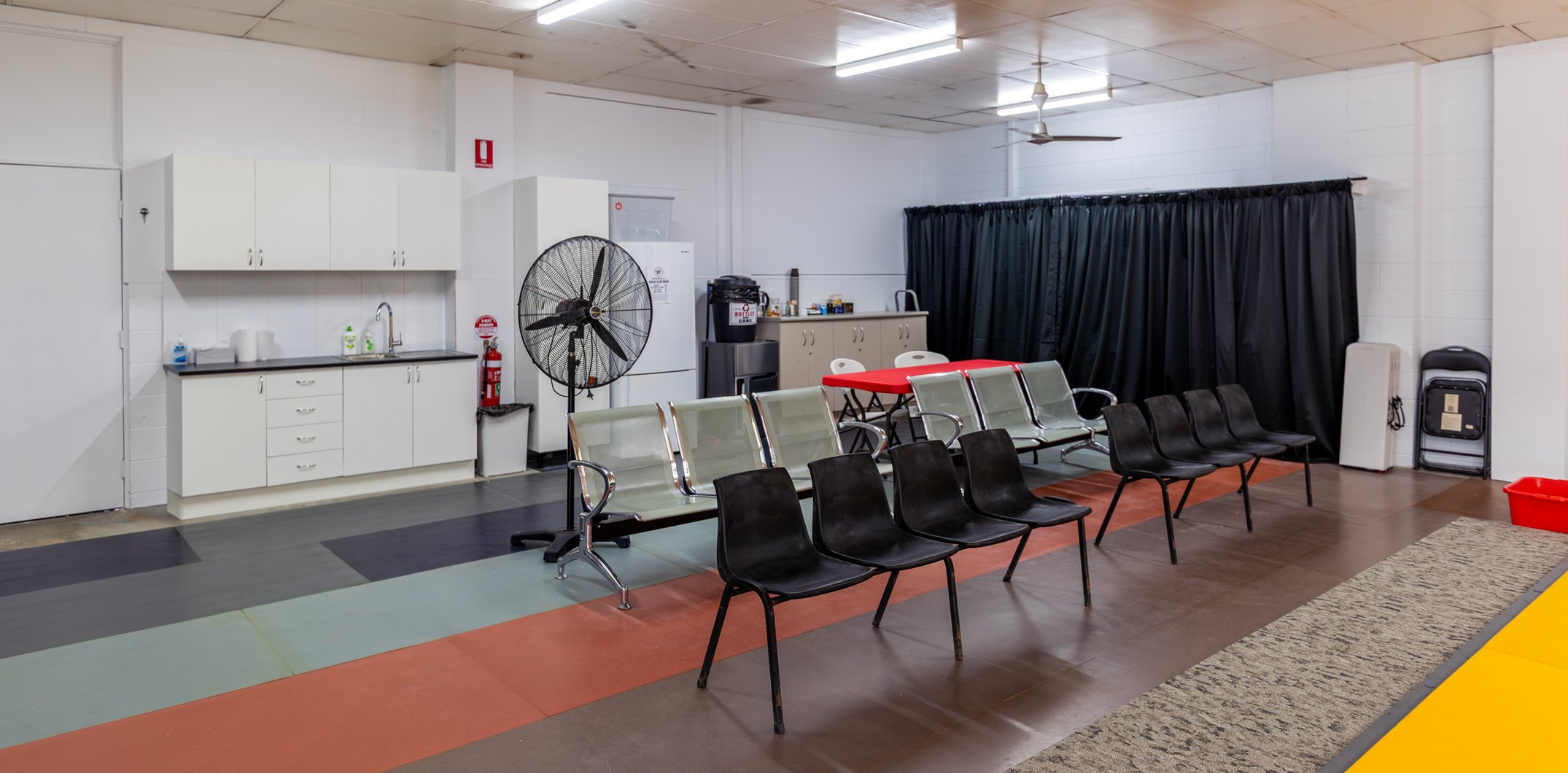 August 2026 saw Townsville Judo move into a bigger, better space at Wulguru. Kitchenette, social club fridge, spectator seating and tea and coffee area. 