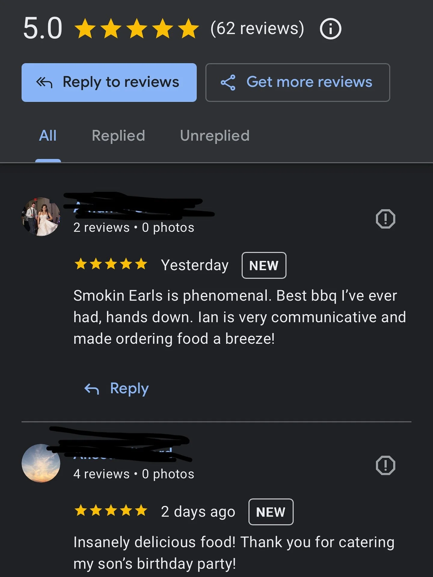 2 MORE HAPPY CLIENTS!!! ALL THAT WE CAN HOPE FOR!!! HAVE A GREAT WEEKEND!!