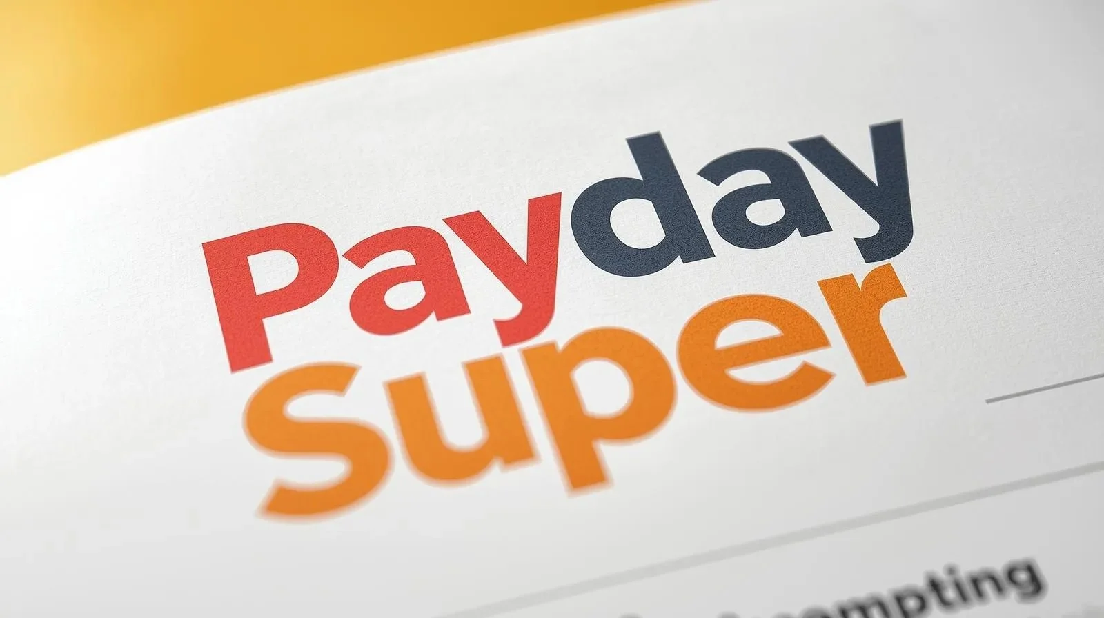 Payday Super: What Small Business Employers Need to Know