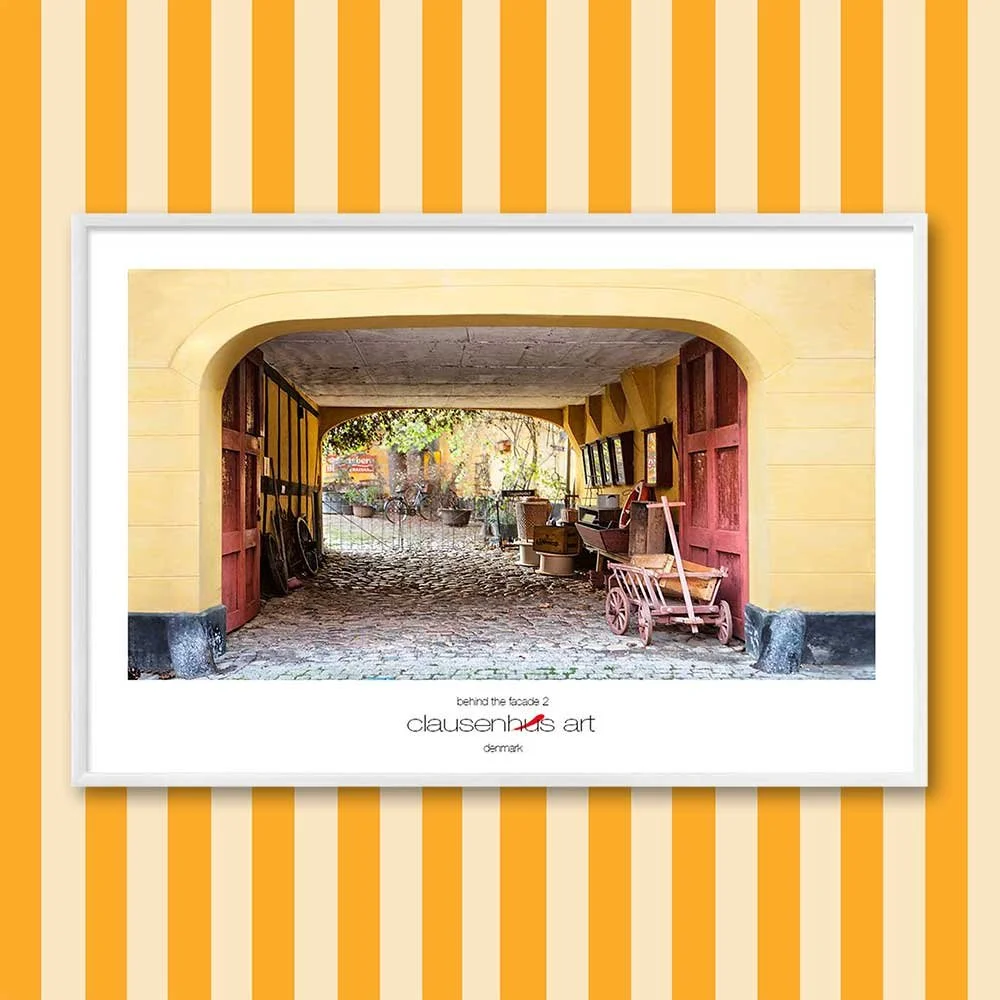 Titel: Hinter der Fassade 2 (grafische Linie)