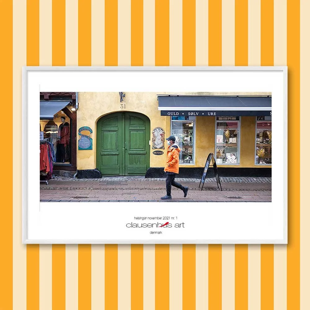 Titel: Helsingør November 2021 Nr. 1 (grafische Linie)