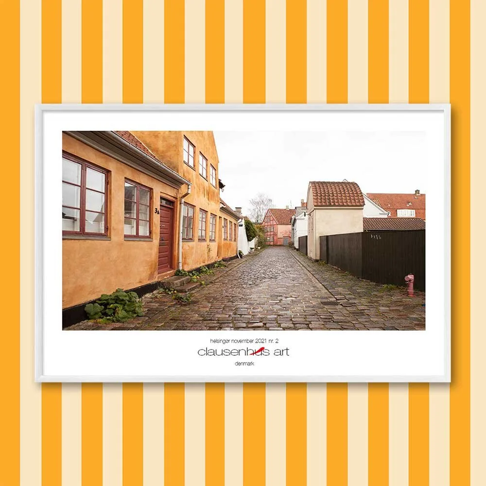 Titel: Helsingør November 2021 Nr. 2 (grafische Linie)