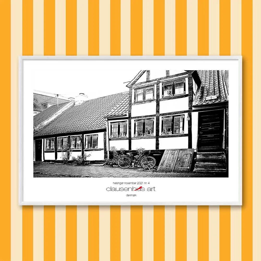 Titel: Helsingør November 2021 Nr. 4 (grafische Linie)