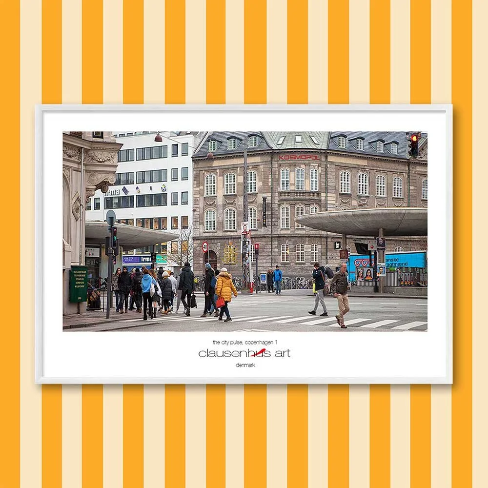 Titel: City Pulse Kopenhagen 1 (grafische Linie)
