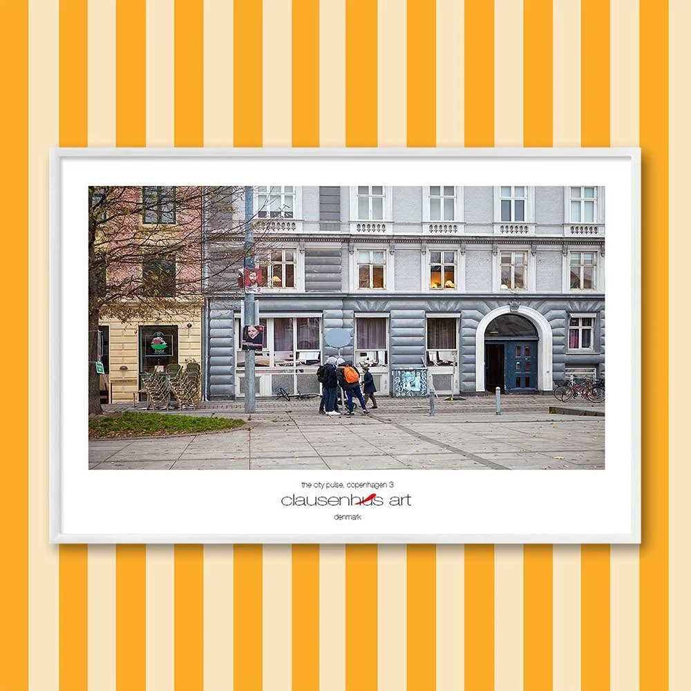 Titel: City Pulse Kopenhagen 3 (grafische Linie)