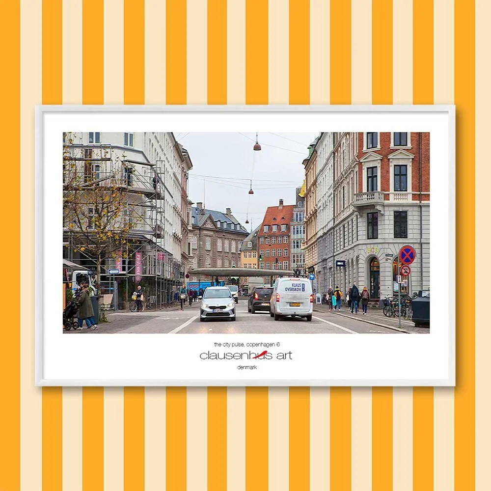 Titel: City Pulse Kopenhagen 6 (grafische Linie)