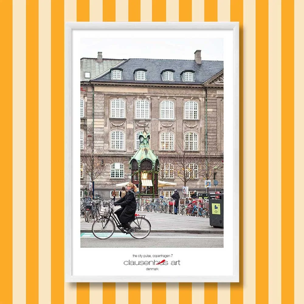 Titel: City Pulse Kopenhagen 7 (grafische Linie)