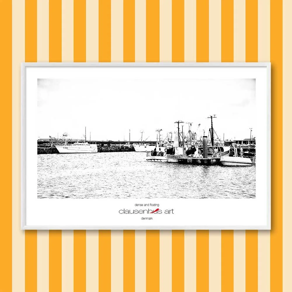 Titel: dicht und schwebend (grafische Linie)