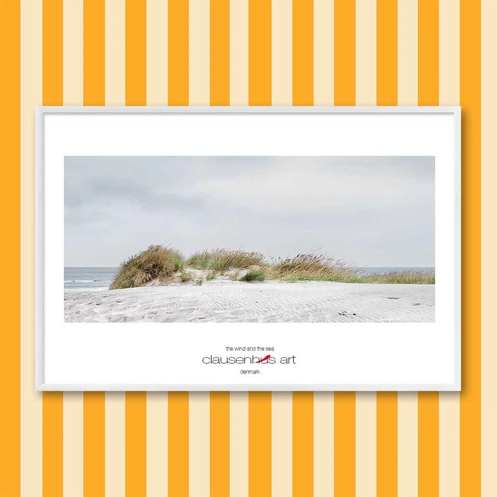 Titel: Wind und Meer (grafische Linie)